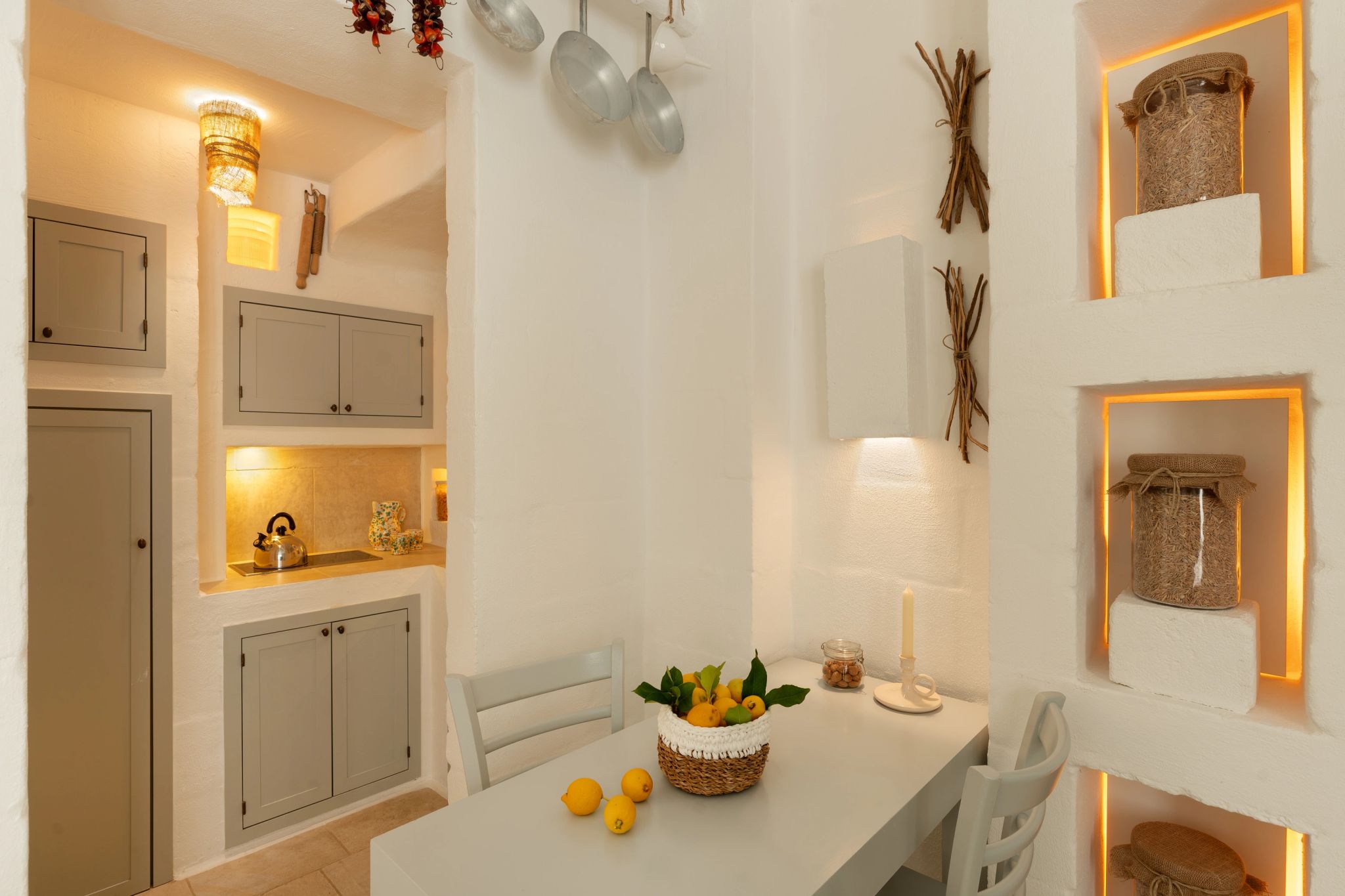 Borgo Casa Magnifica cozinha – mesa de jantar – decoracao rustica