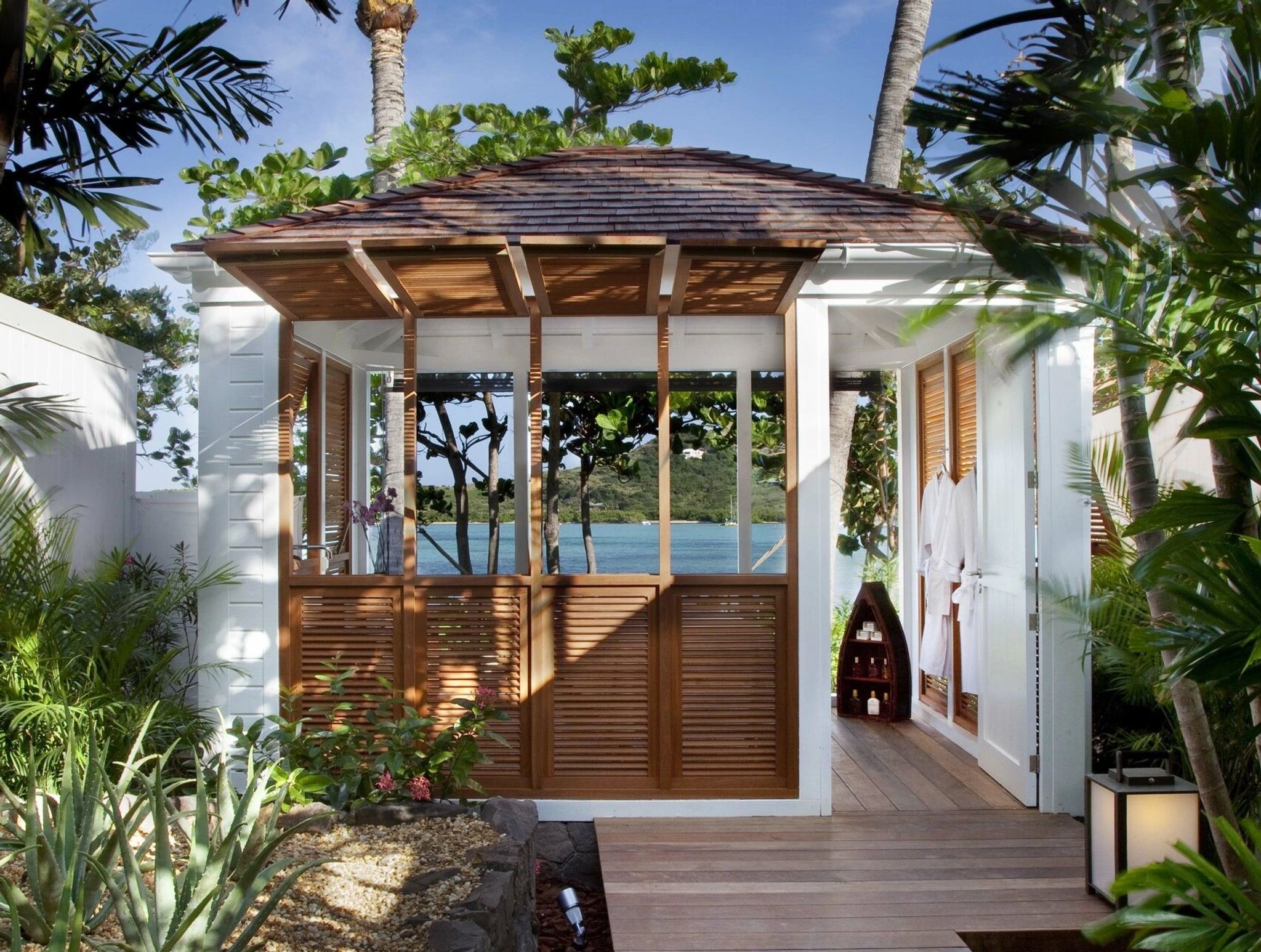 Pavilhão à beira-mar do spa spa vista mar – spa relaxante – spa le sereno - hotel com spa - spa ao ar livre