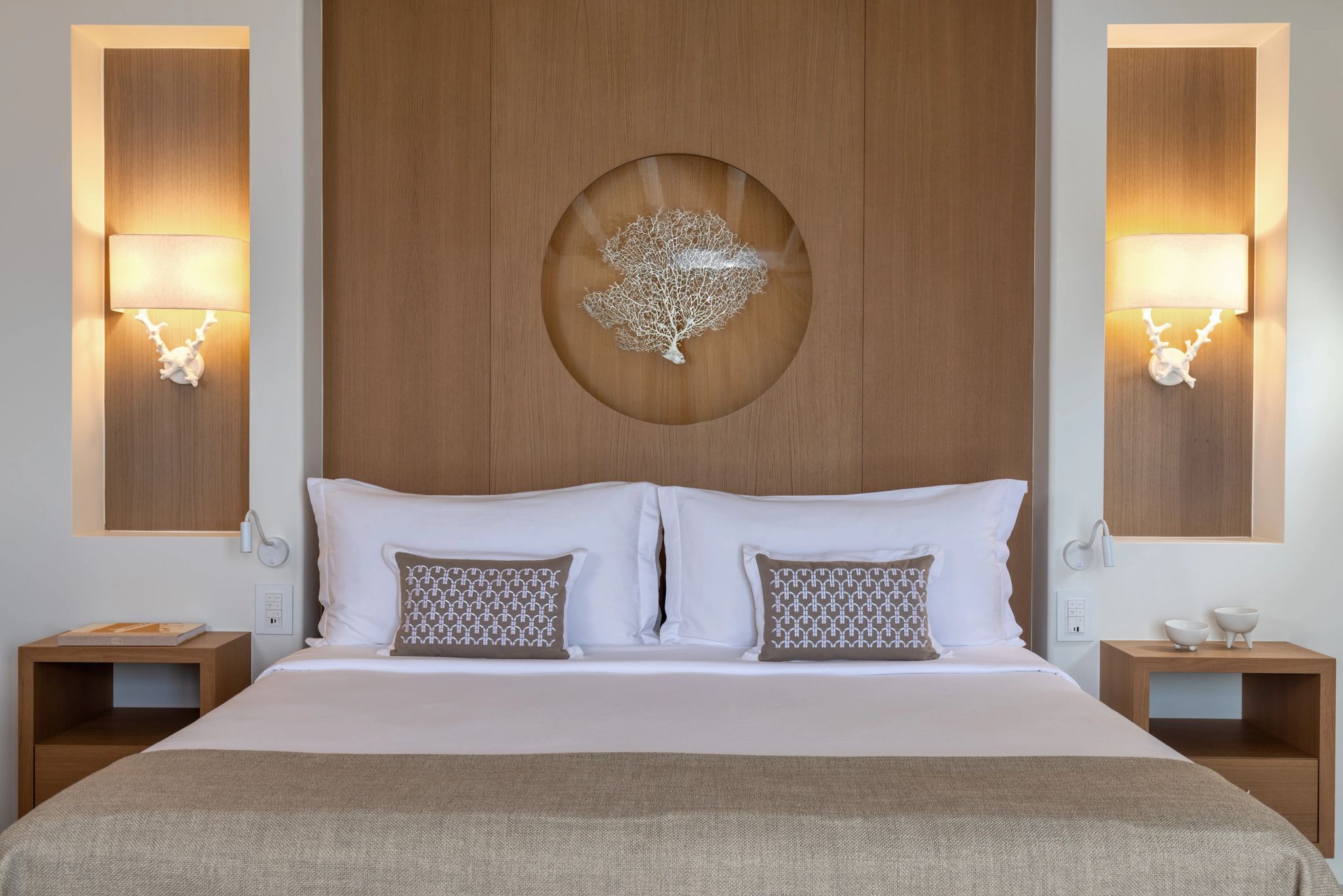 quarto casal - cama king - decoraçao tropical
