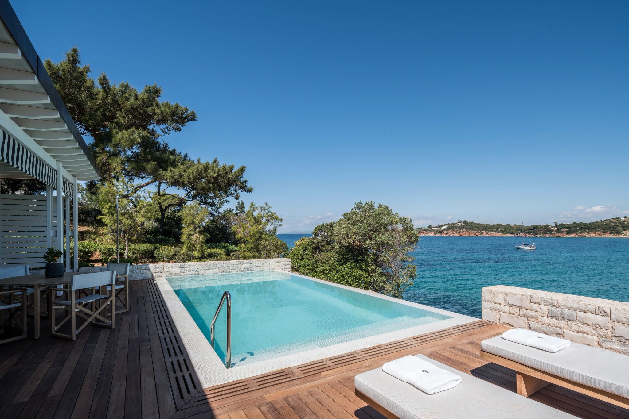 Sea View Bungalow Suite piscina privativa - piscina frente mar - piscina externa