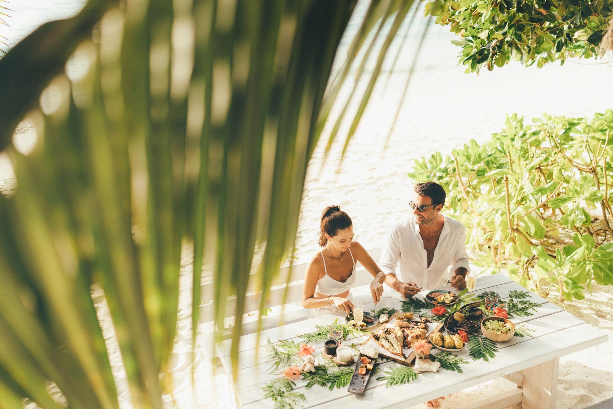 Experiências gastronômicas refeiçao ao ar livre - almoço romantico - almoço em casal