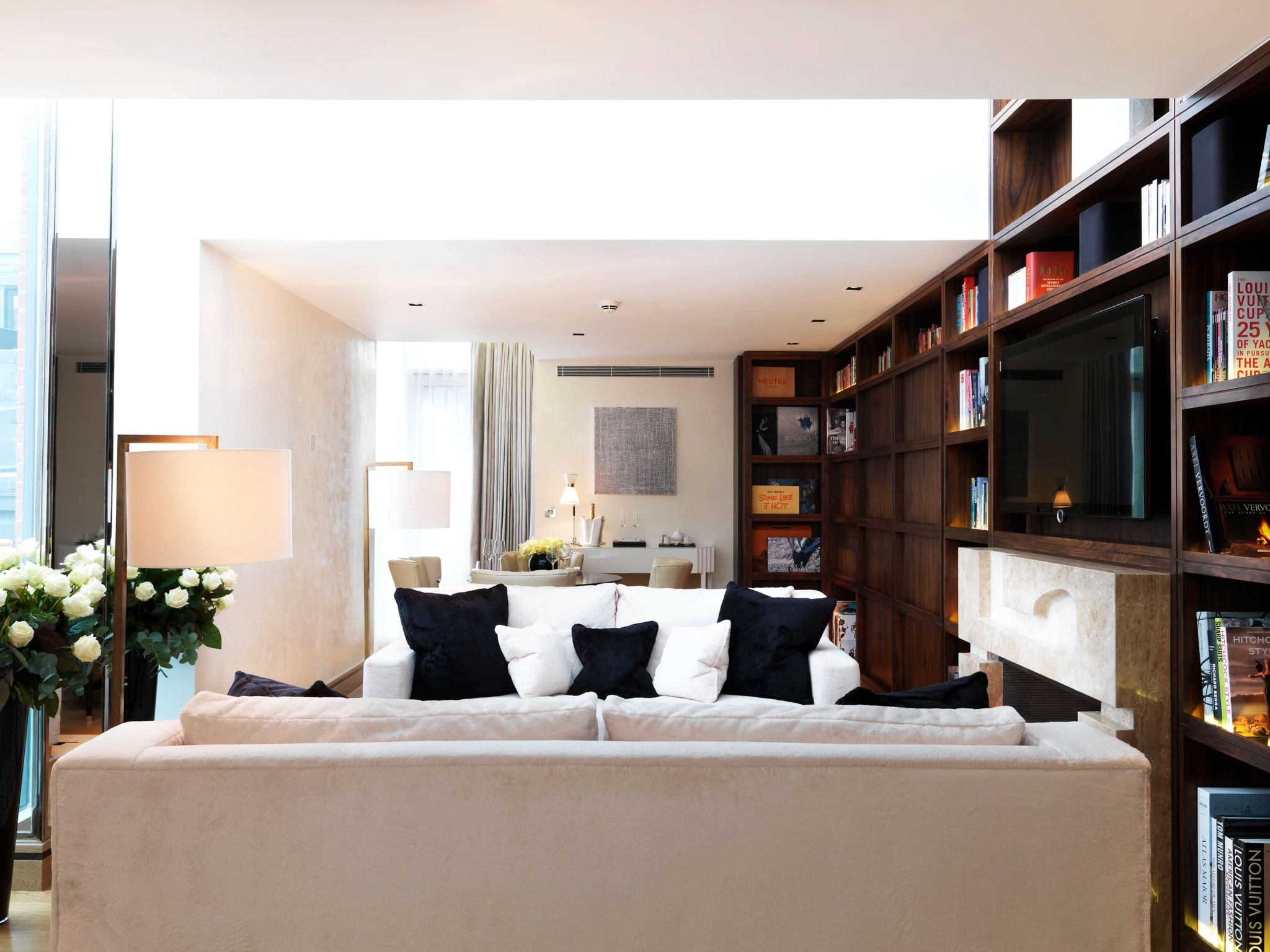 The Library Suite library suite - suite com estante - estante de livros - estante de madeira