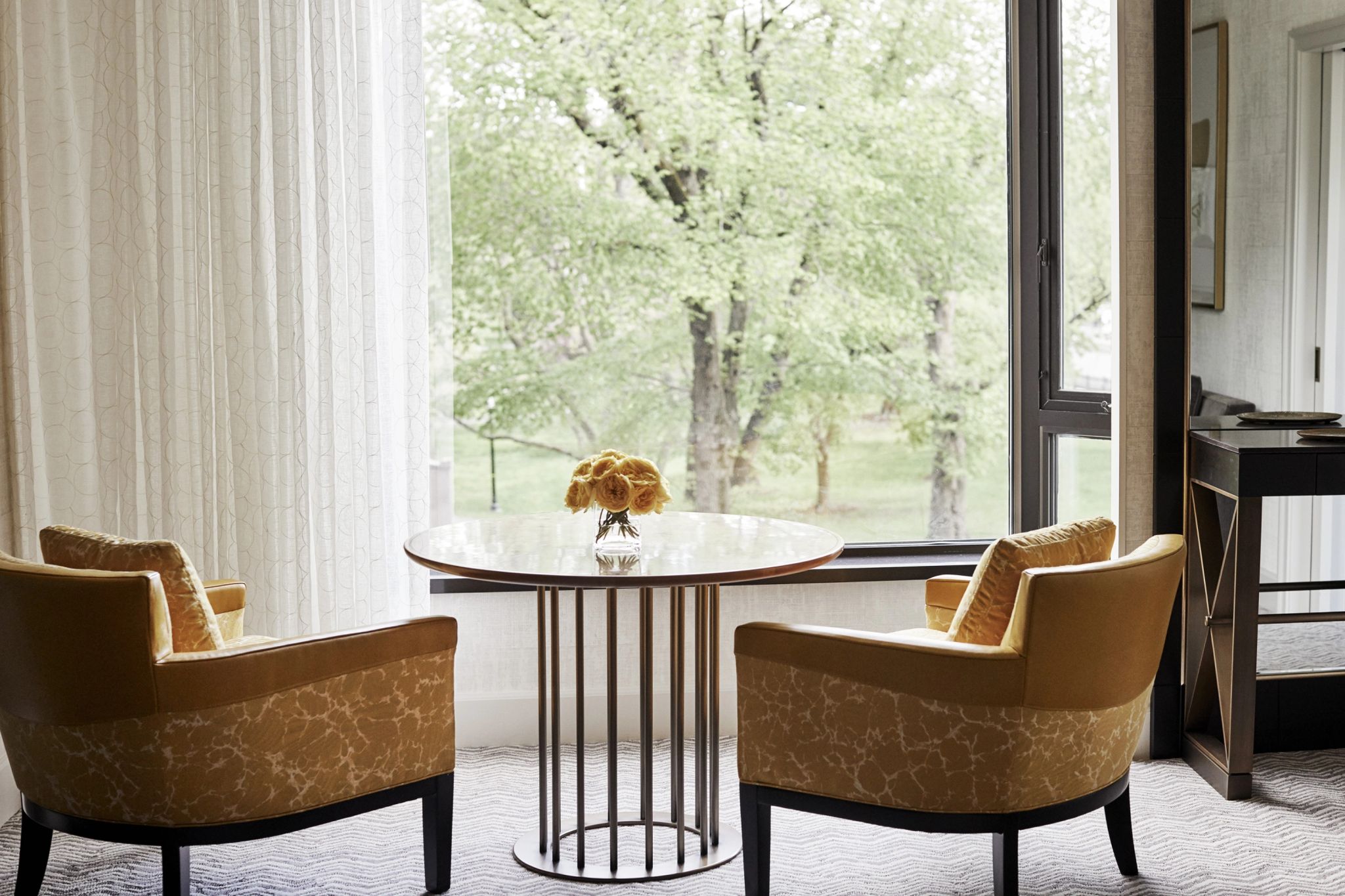 Garden View Four Seasons Executive Suite suite vista jardim - suite executiva - sala de estar