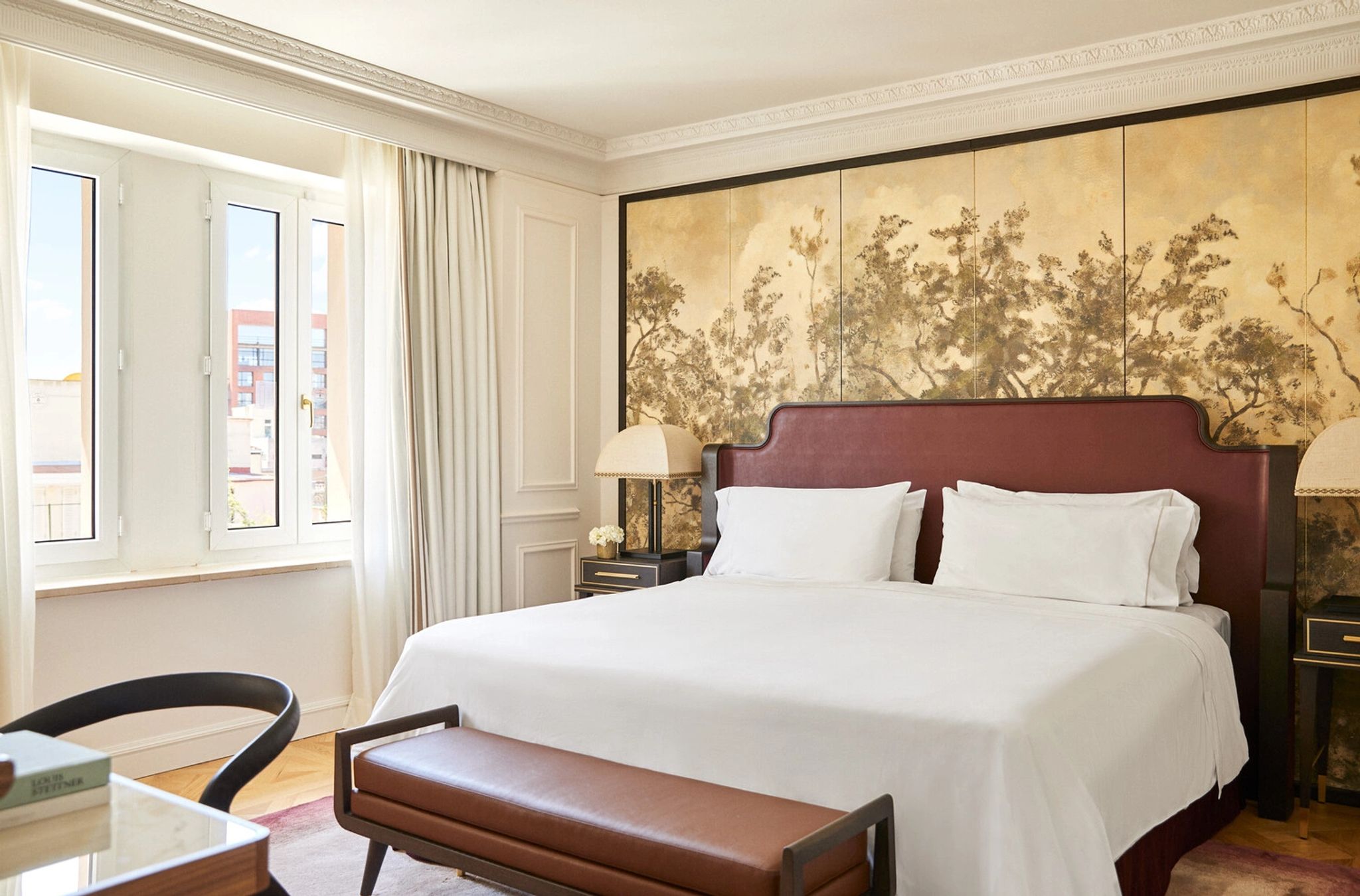 quarto luxo - cama de casal - cama king