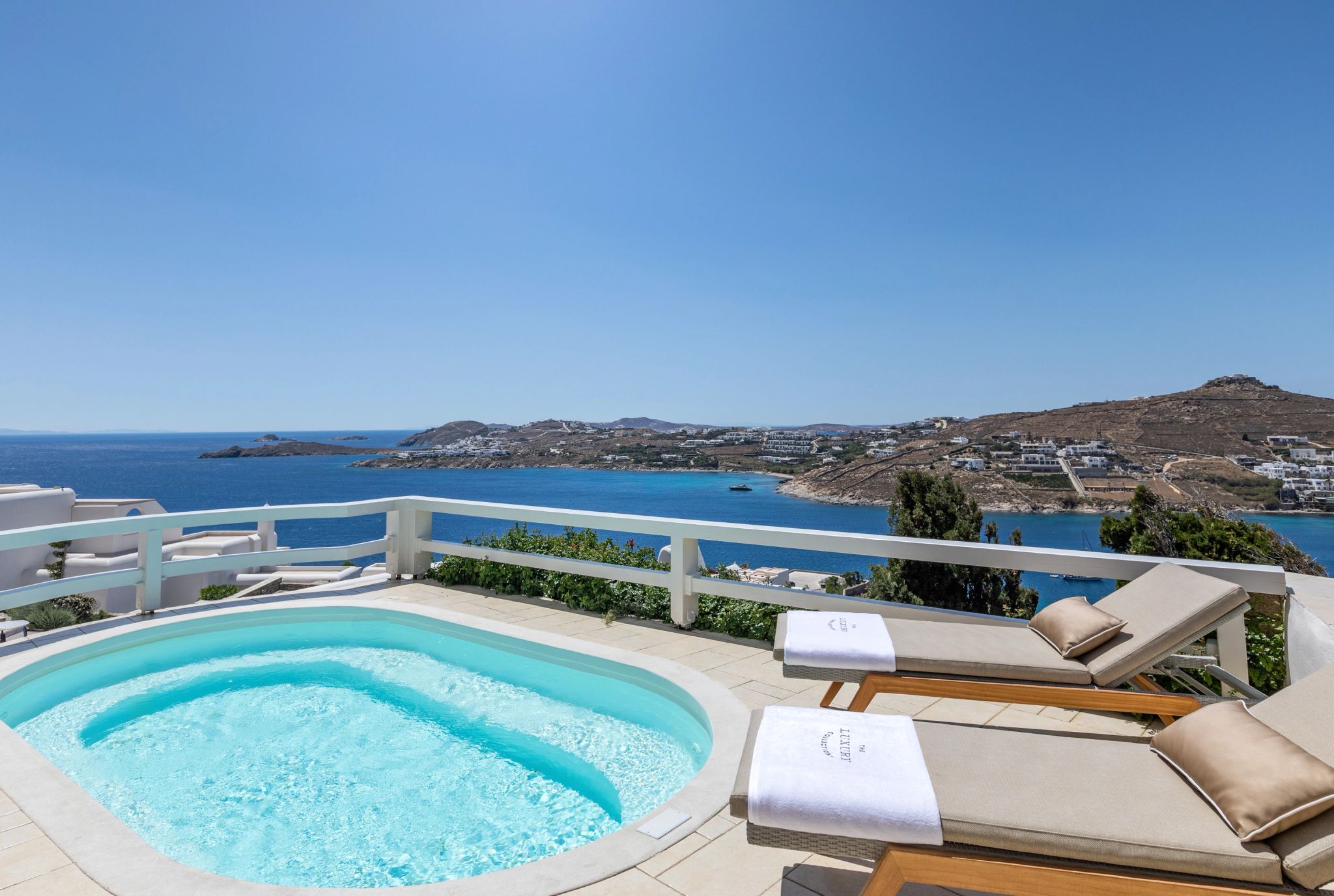 Pearl Three Bedroom Villa, Bedroom 1 1 King, Bedroom 2 1 King, Bedroom 3 1 Twin, Sea View piscina privativa - piscina frente mar - banho de sol