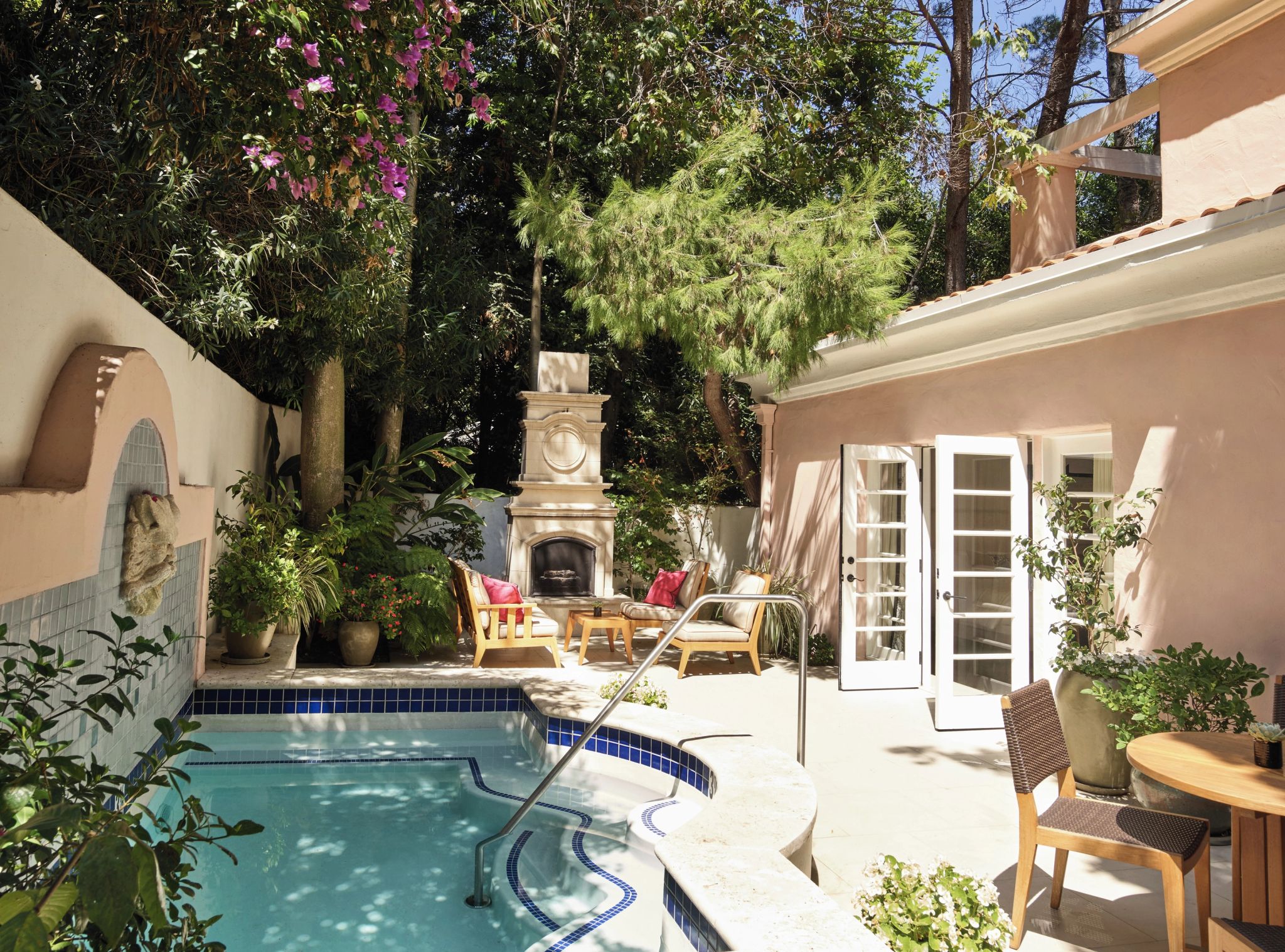 Stone Canyon Suite suite com piscina - piscina externa - terraço privativo