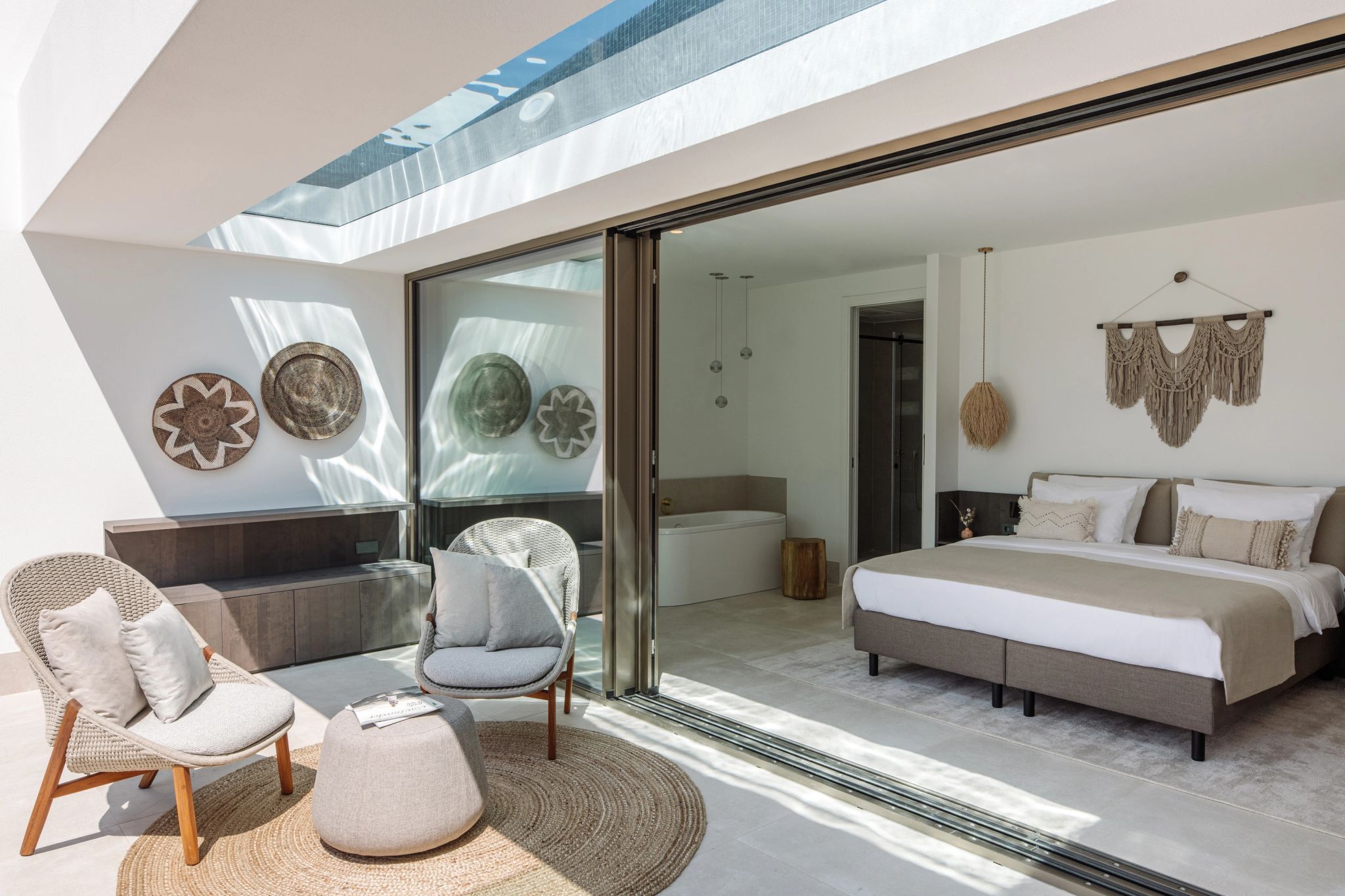 Grand Villa cama king-size - decoracao moderna - vila exclusiva