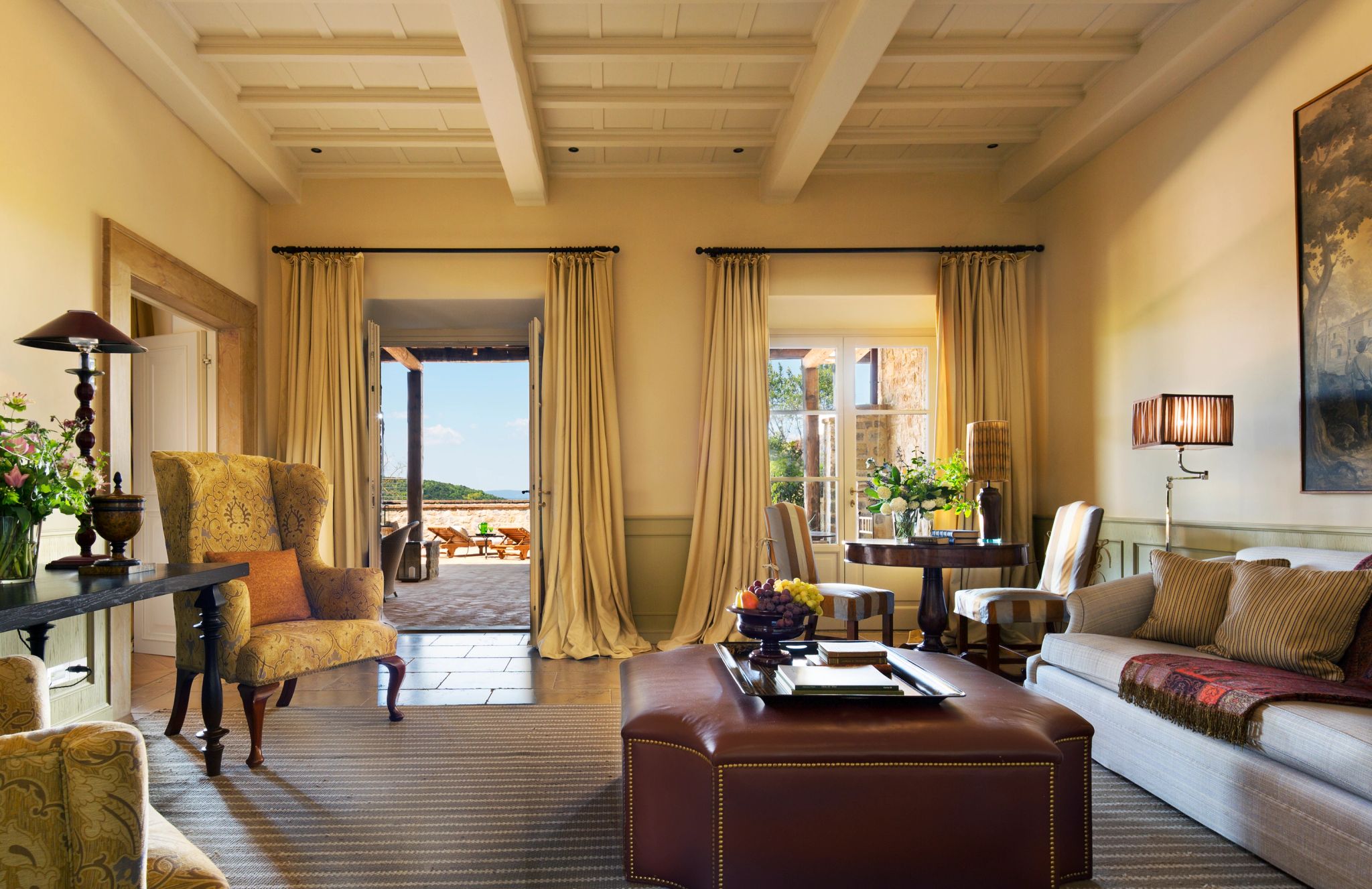 Terrace Suite suite com terraço - sala espaçosa - suite de luxo - suite classica