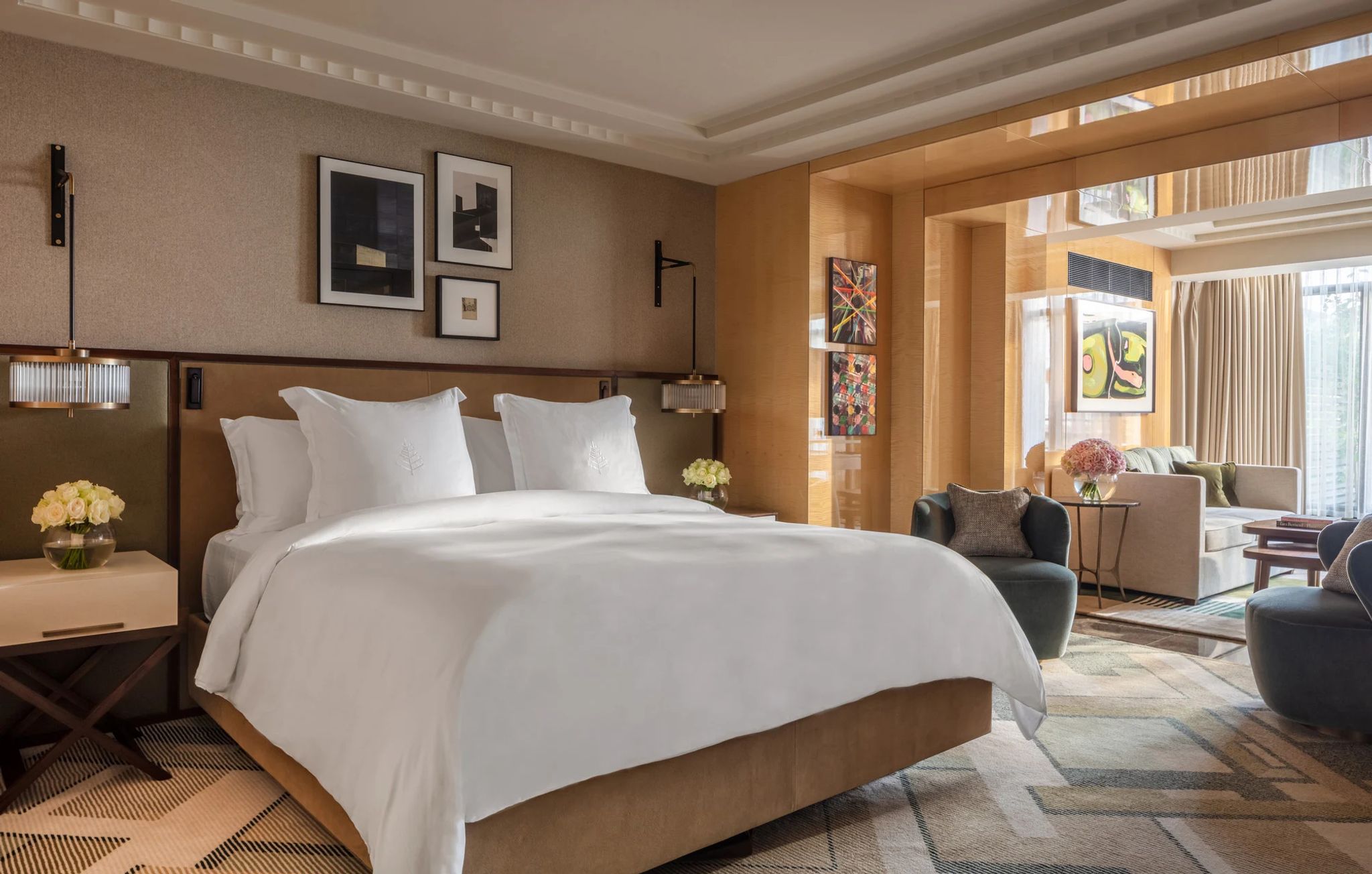 suite de hotel - suite em londres - cama king-size