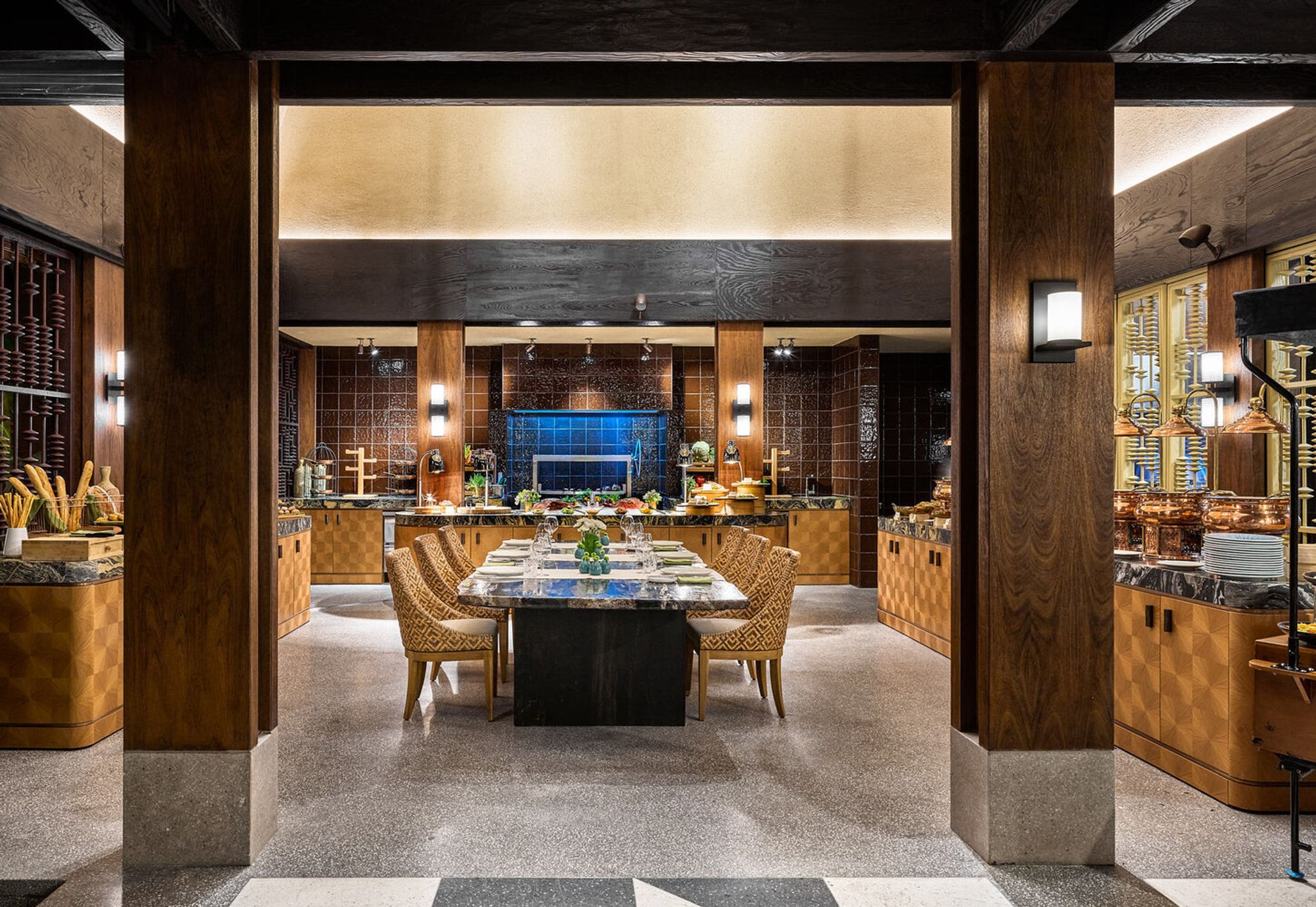 sala de jantar privativa - gastronomia interativa - alta gastronomia - espaço gastronomico