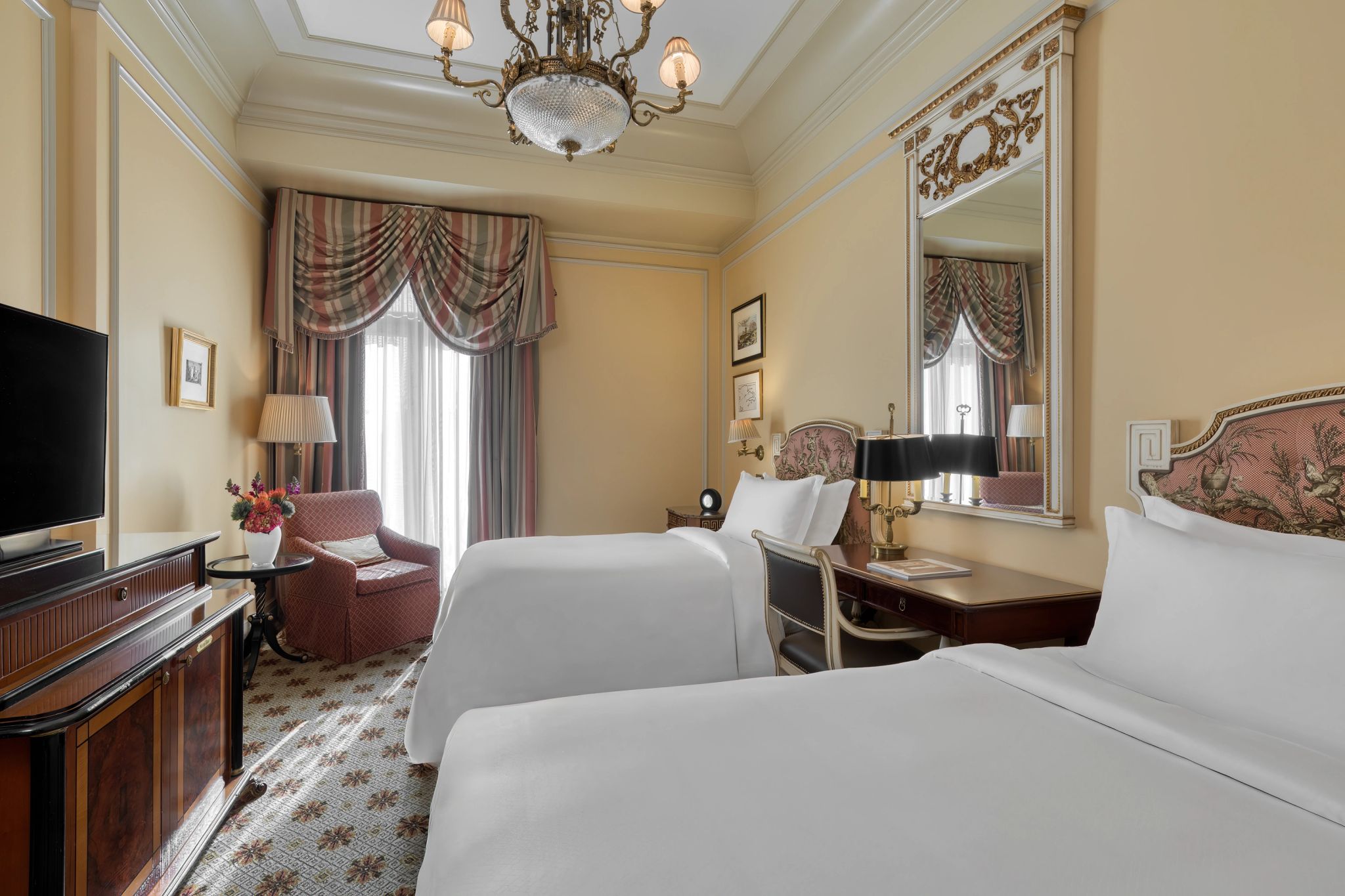 Deluxe Acropolis Twin Balcony quarto twin - quarto com varanda - quarto vista acropolis