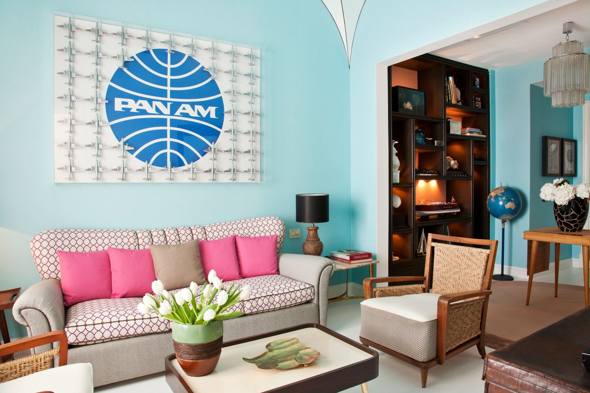 Anacapri Suite Sea View area de estar - decoraçao moderna – moveis rusticos