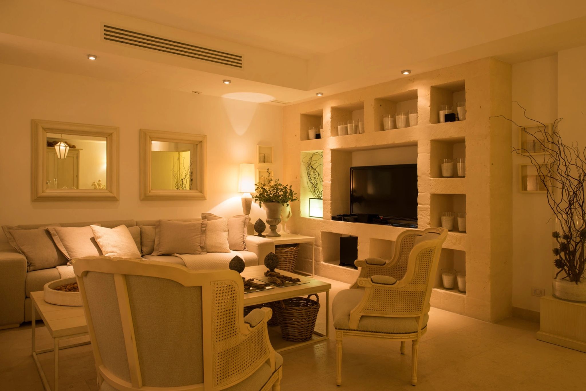 Casa Bella sala de estar – quarto do hotel - decoraçao chique