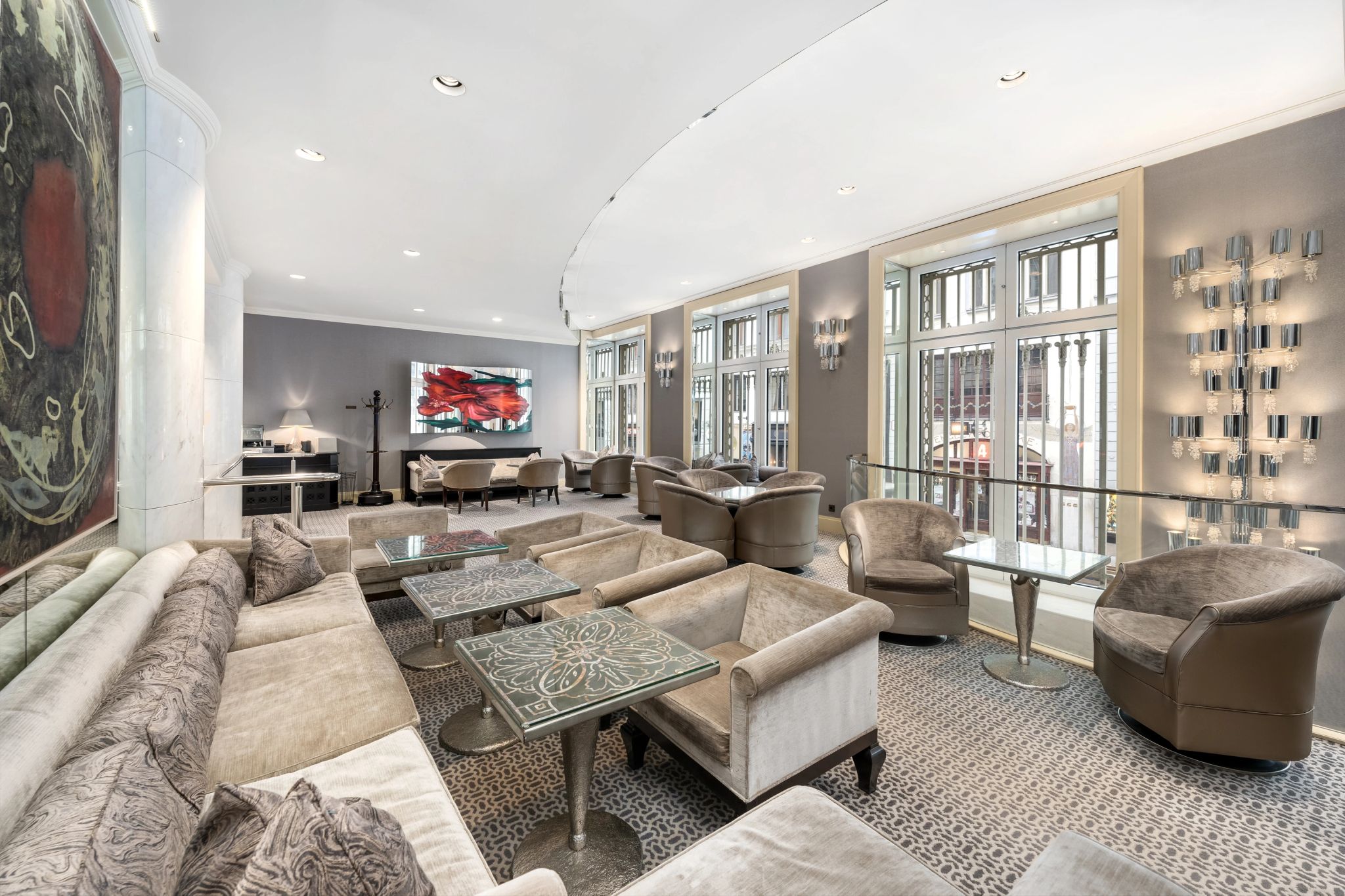 Lounge cafe da manha – cha da tarde - decoraçao luxuosa