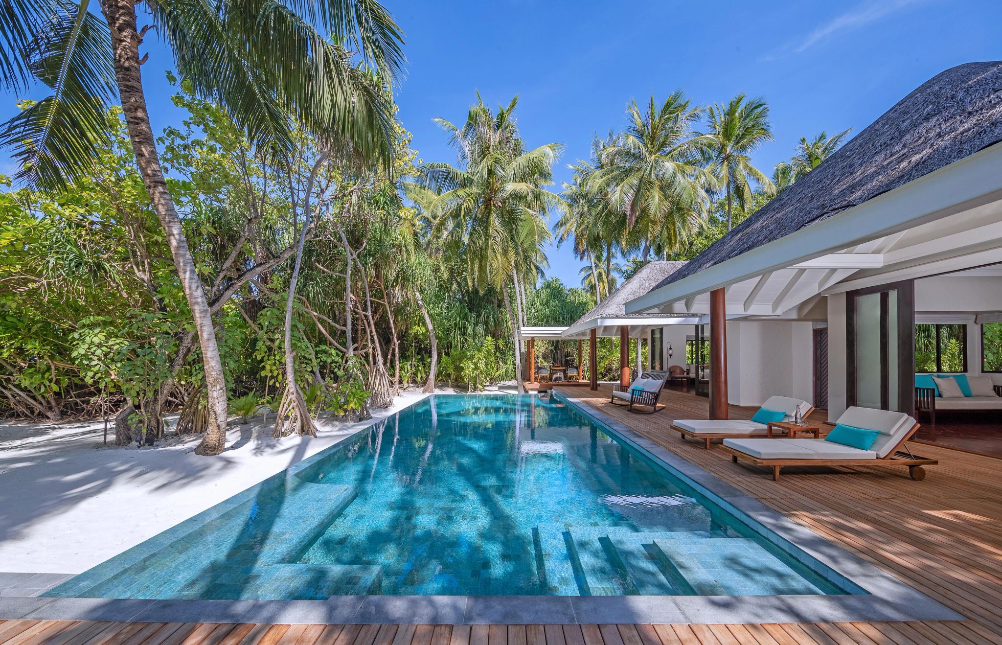 piscina ao ar livre - piscina externa - terraço privativa