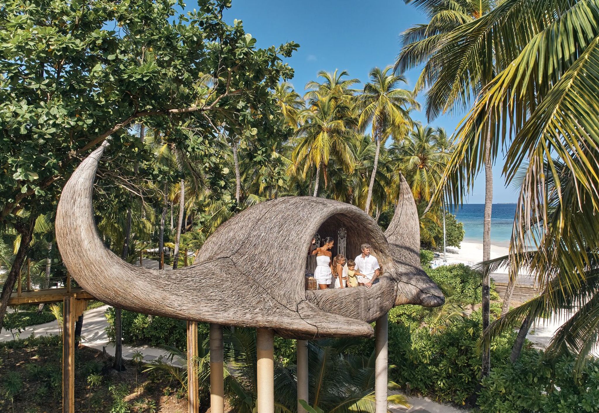 casa na arvore -  hotel para familias - atividades em familia - manta ray tree