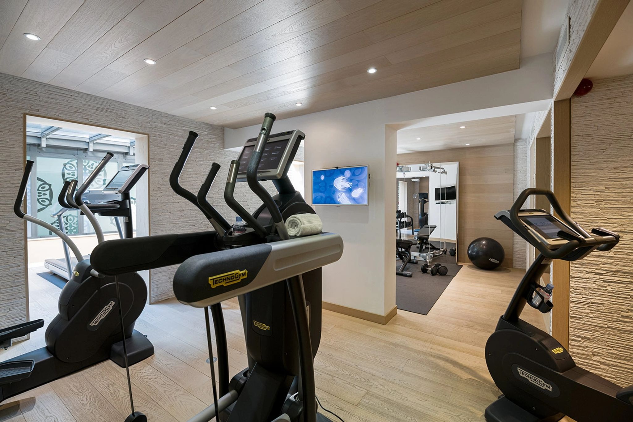 Academia academia de hotel-saint tropez-equipamentos technogym