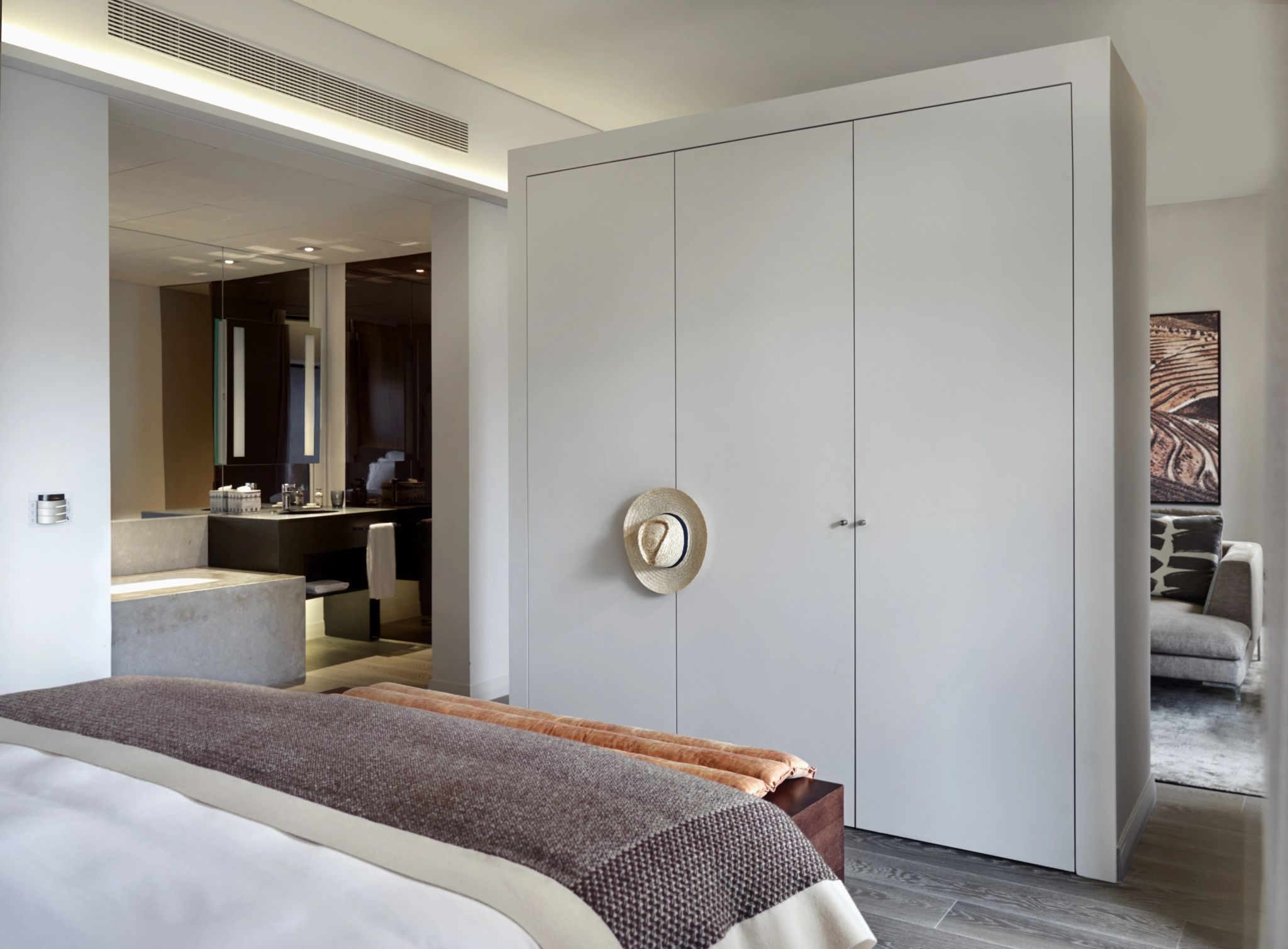 suite premium - decoracao de luxo - cama king-size