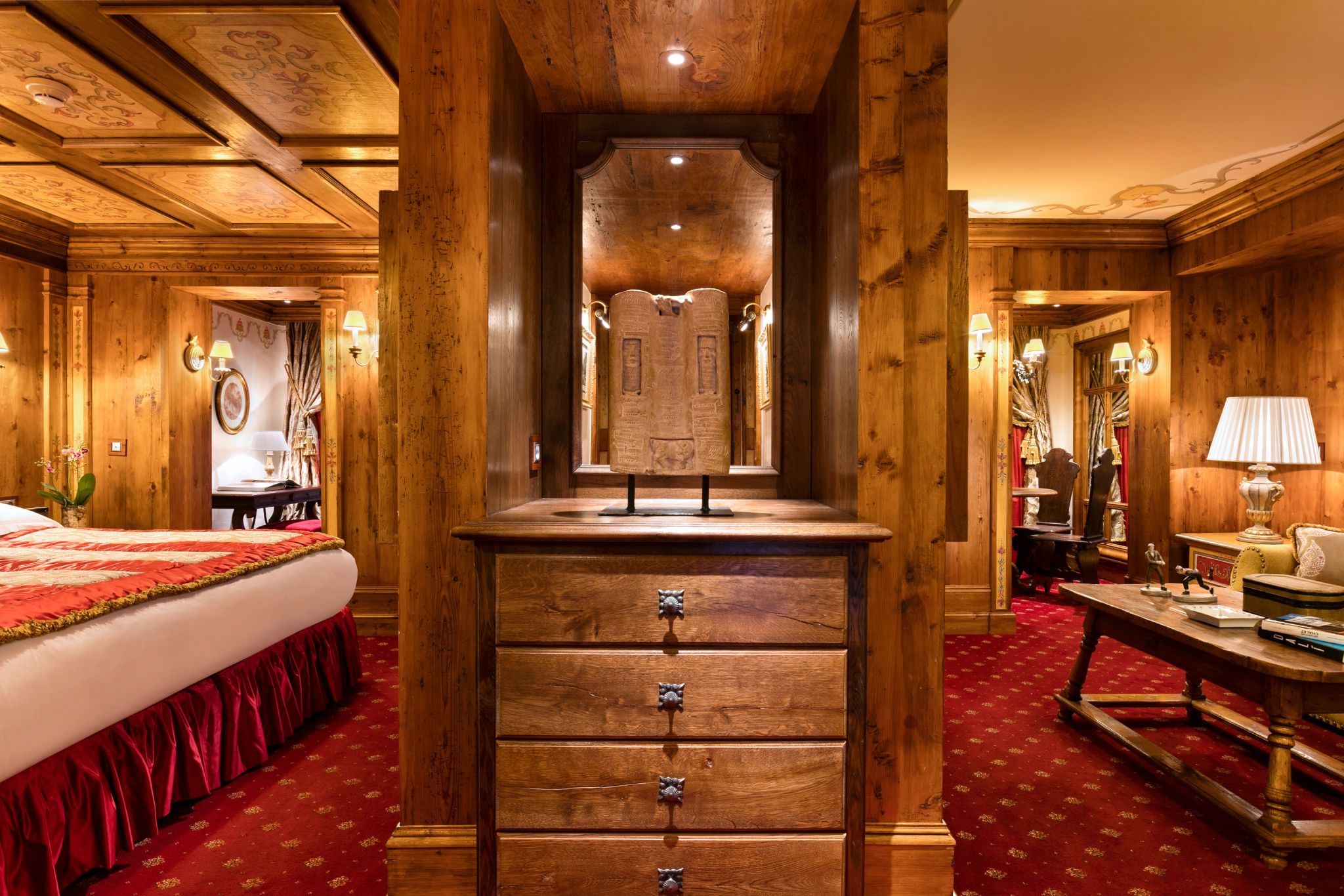 Prestige Junior Suite suite de luxo - decoracao com madeira