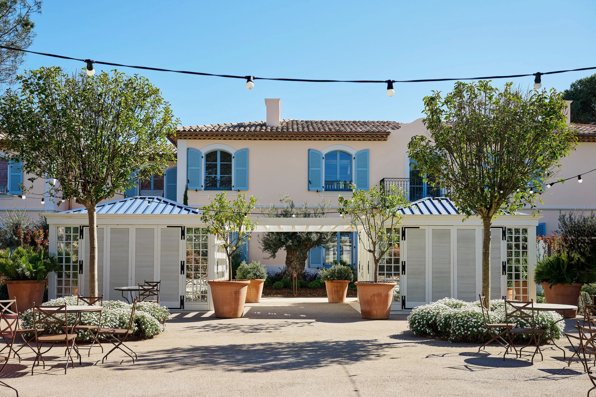 Pátio das Oliveiras patio oliveiras design - jardim mediterraneo - area social