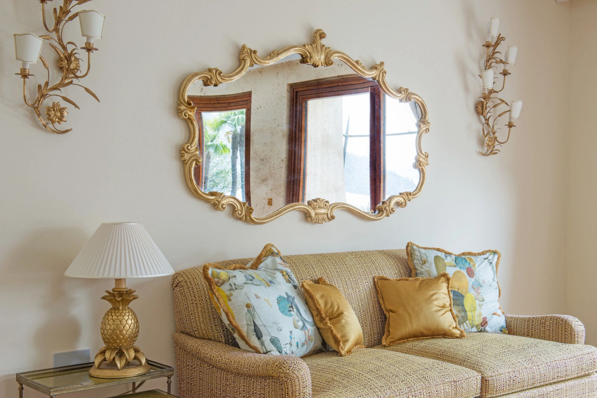 Junior Suite al Lago Lake View decoraçao da suite – suite com sala – area de estar