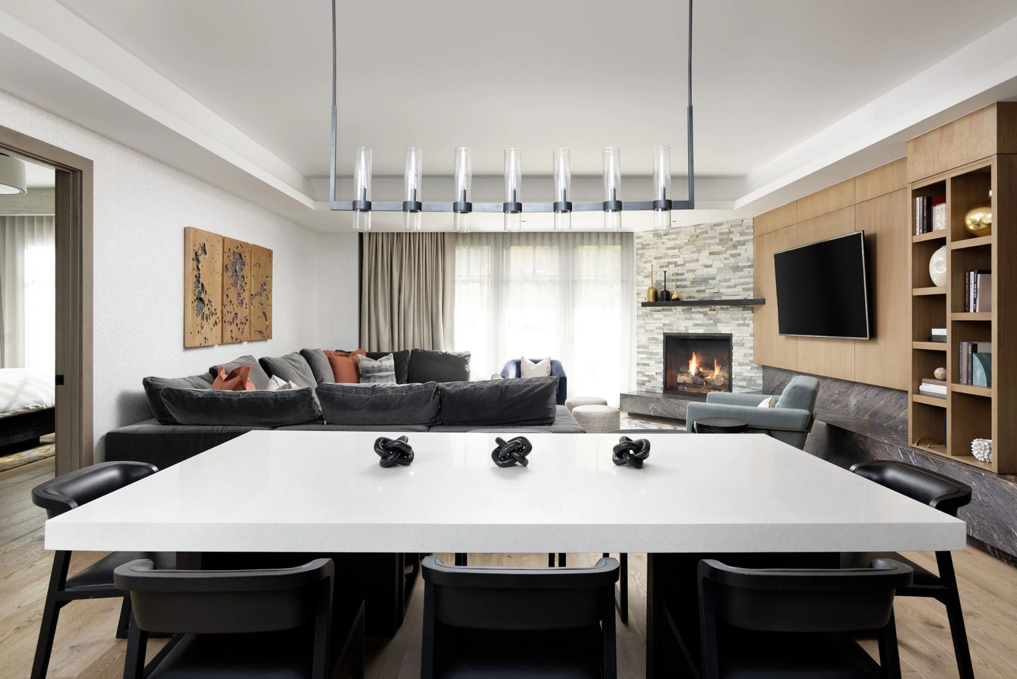 sala de jantar - jantar privativo - area gourmet - decoraçao moderna