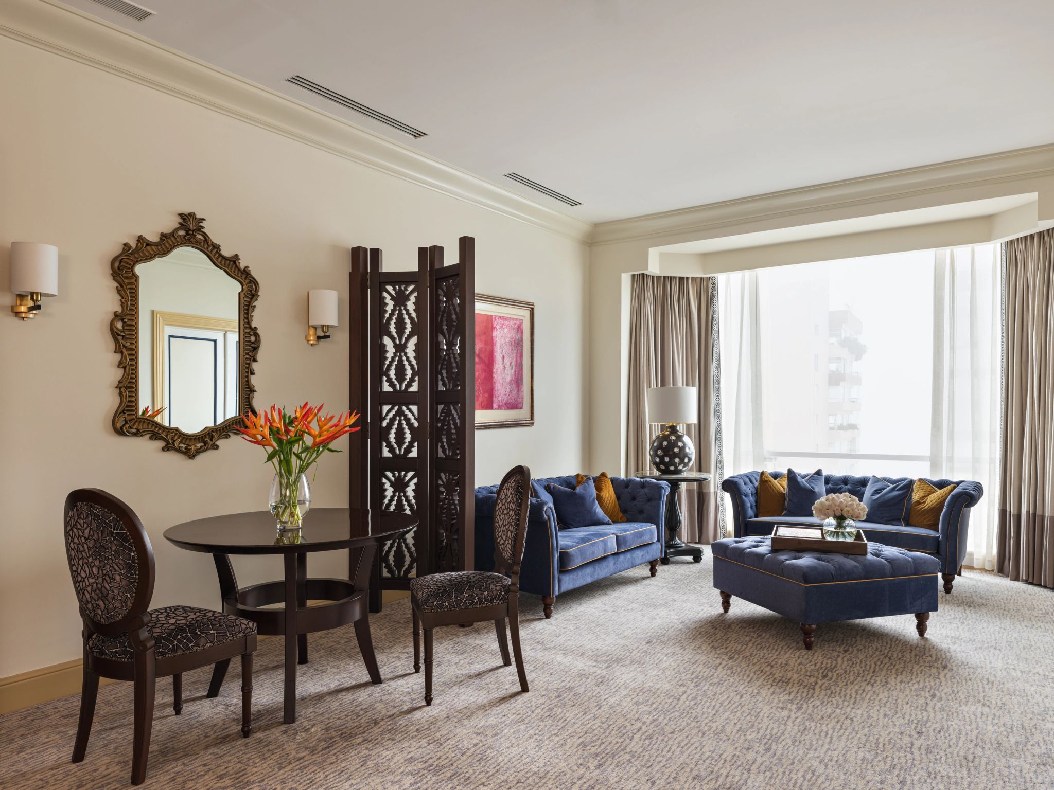 Terrace One Bedroom Suite sala de estar - sala de jantar - decoraçao classica