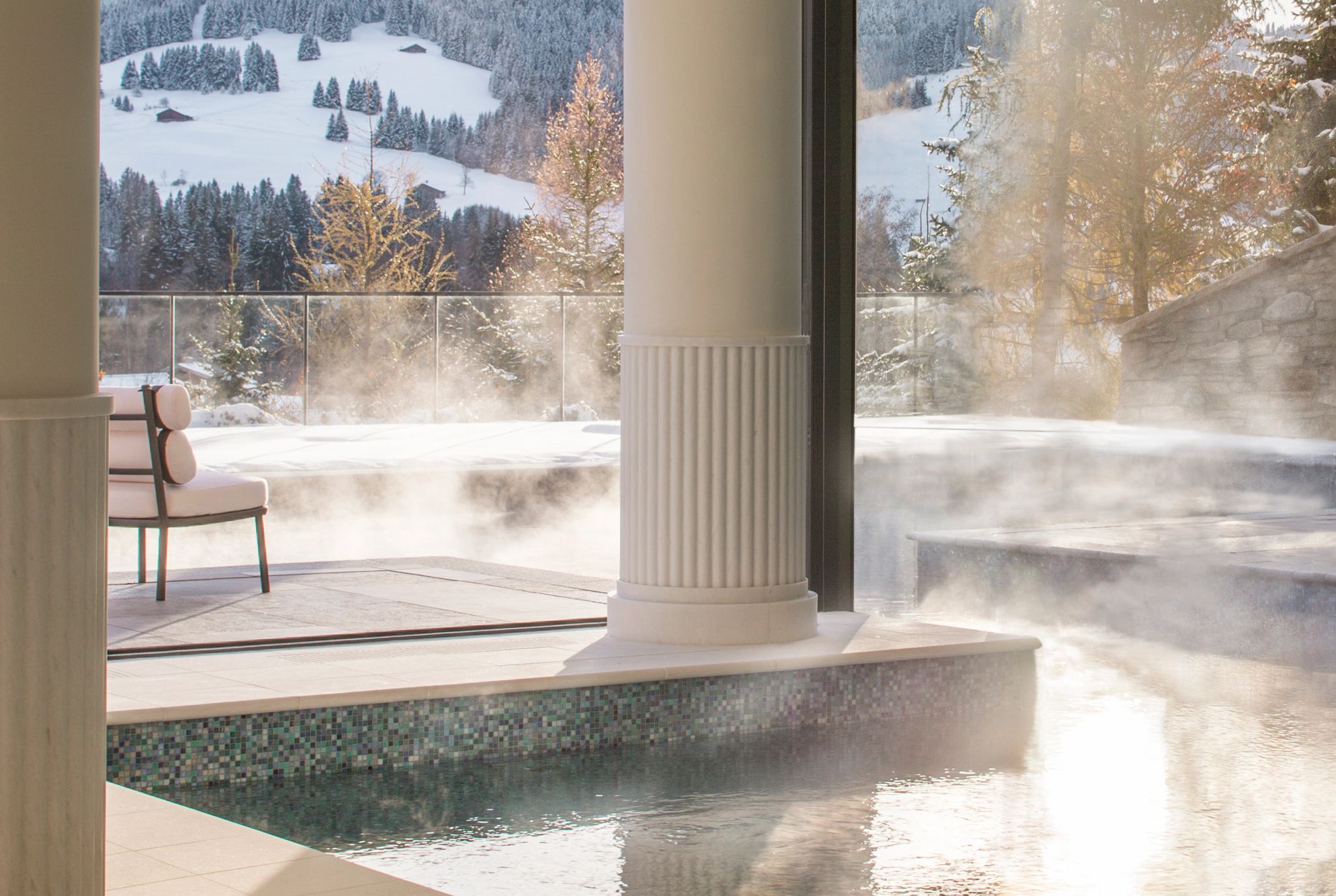 spa four seasons – piscina aquecida – spa bem estar - piscina externa - piscina na neve