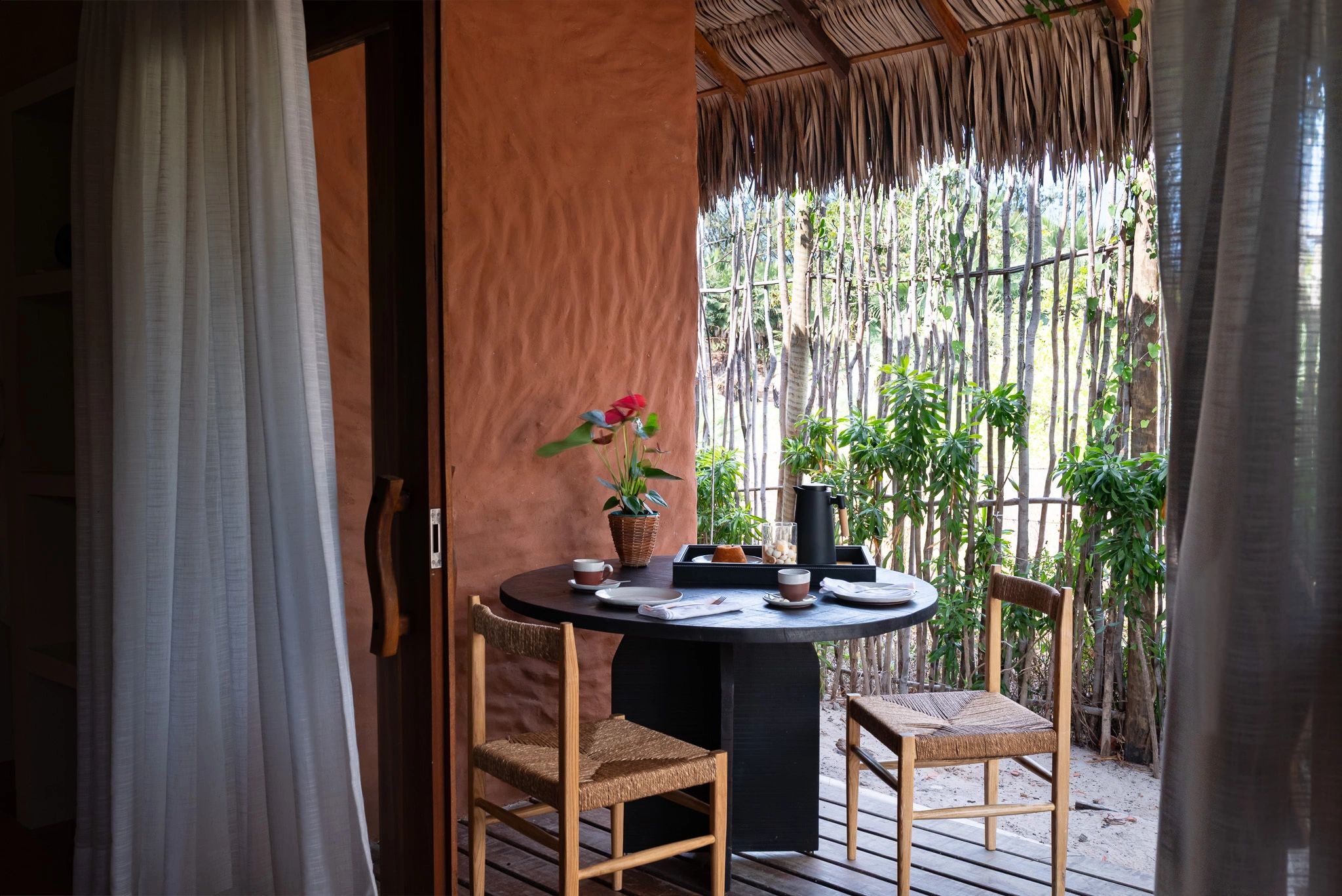 Bangalô 4 area gourmet - varanda mobiliada - varanda privativa - area externa