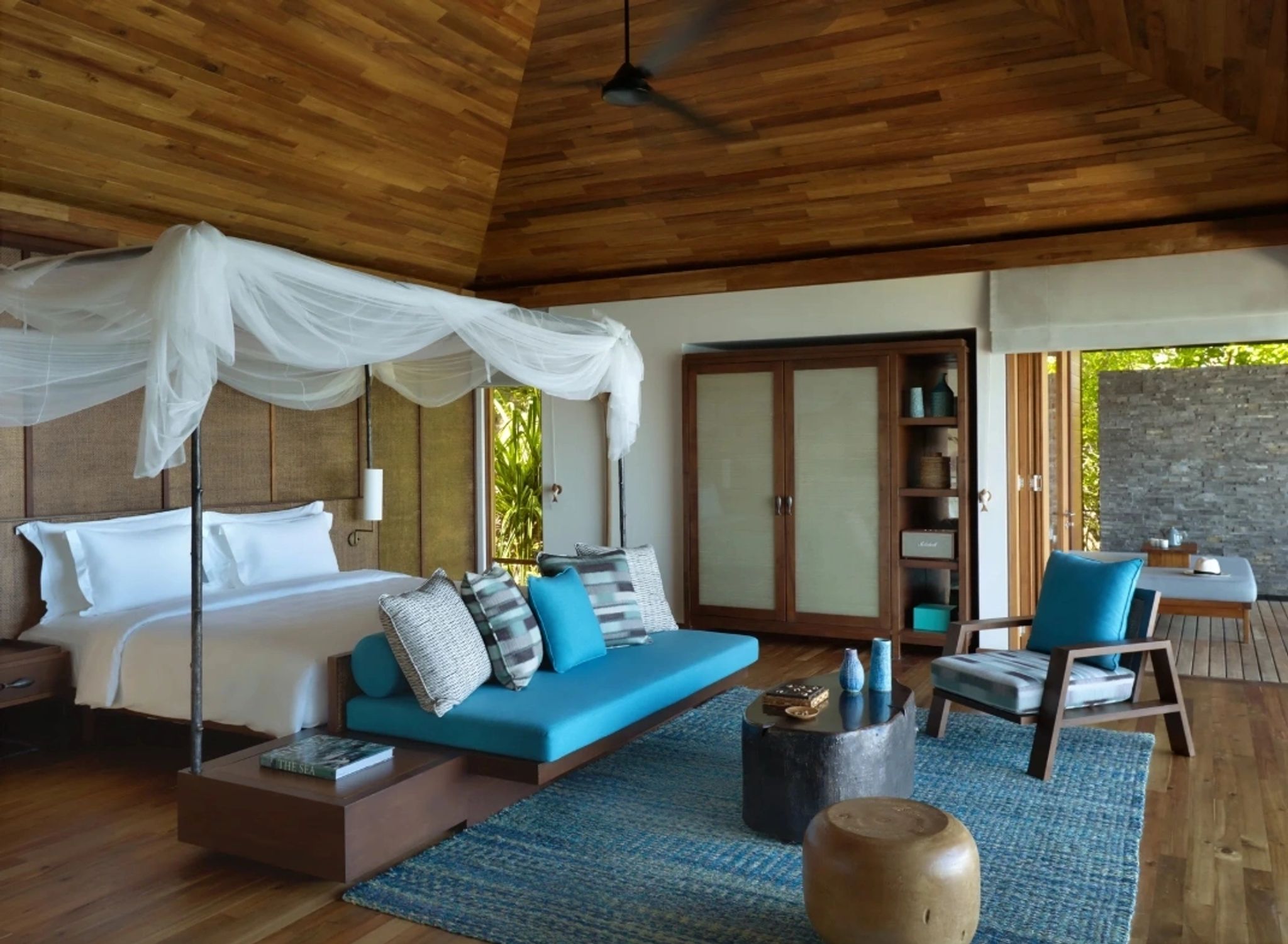 oceanfront pool villa - villa frente mar - villa seychelles oceano 