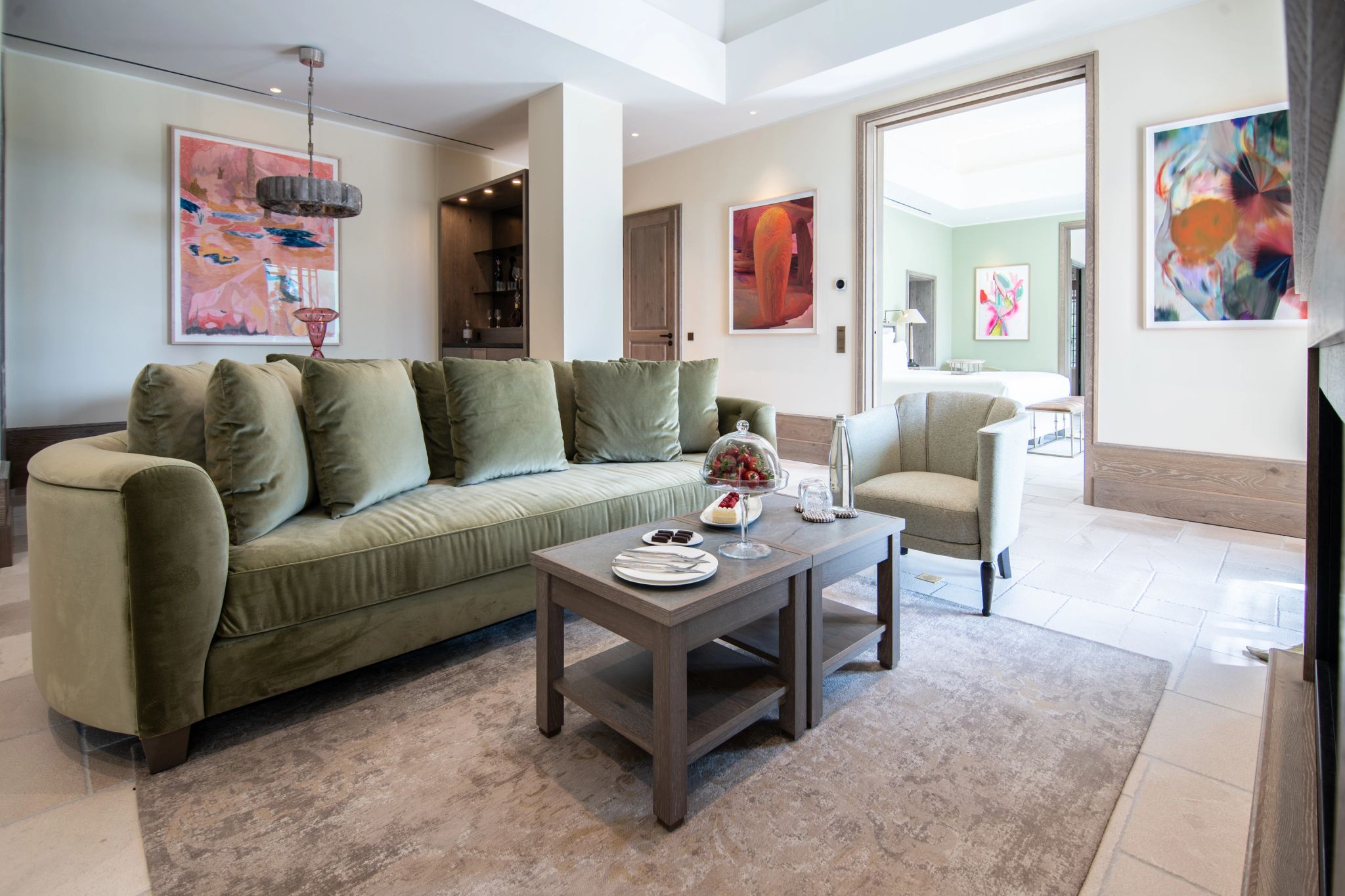 Cassiopée Suite espaço relaxante – sala de estar - obras de arte - arte contemporanea - sala chique