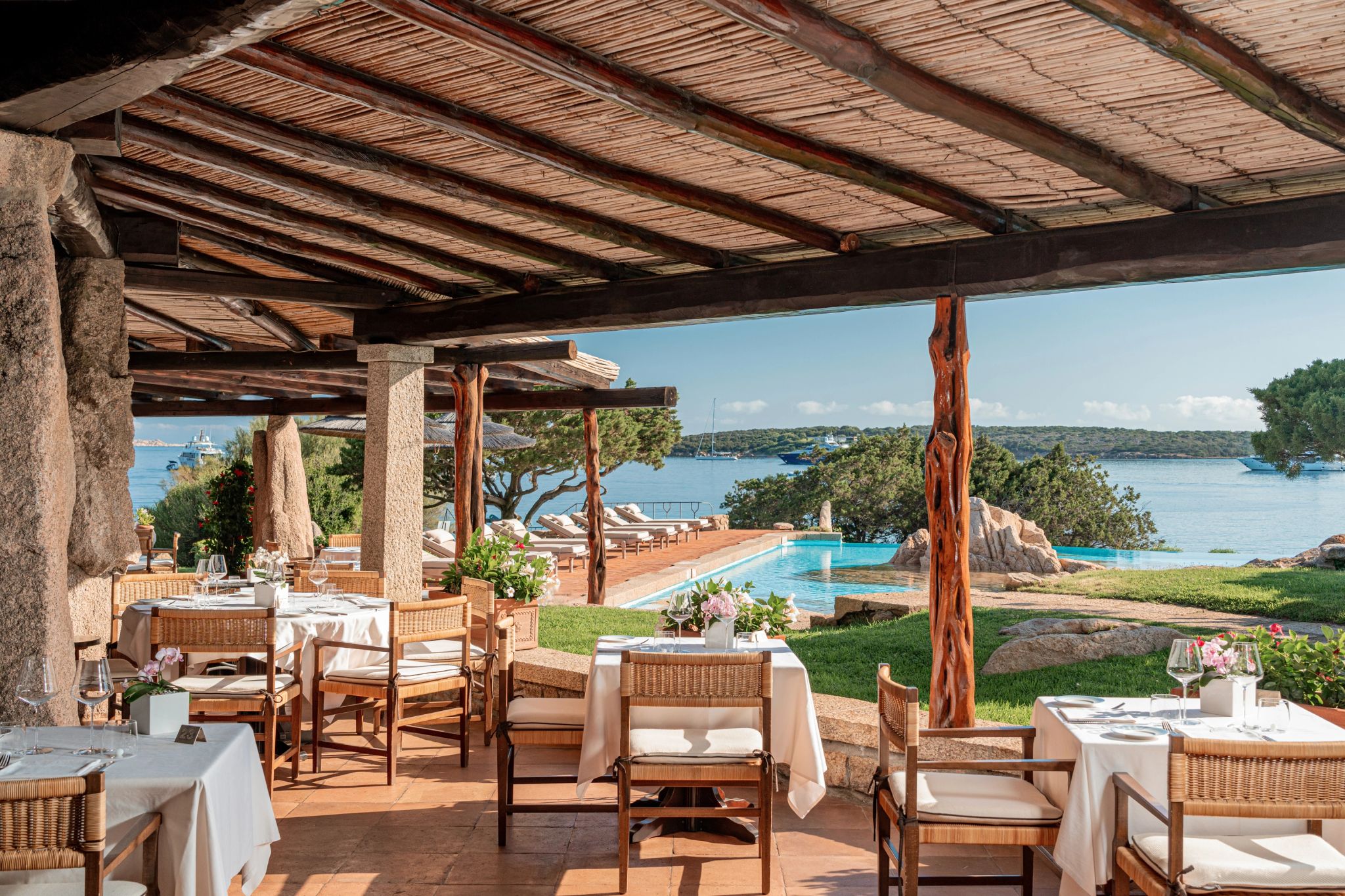 Restaurante The Grill restaurante gourmet - culinaria mediterranea - vista mar