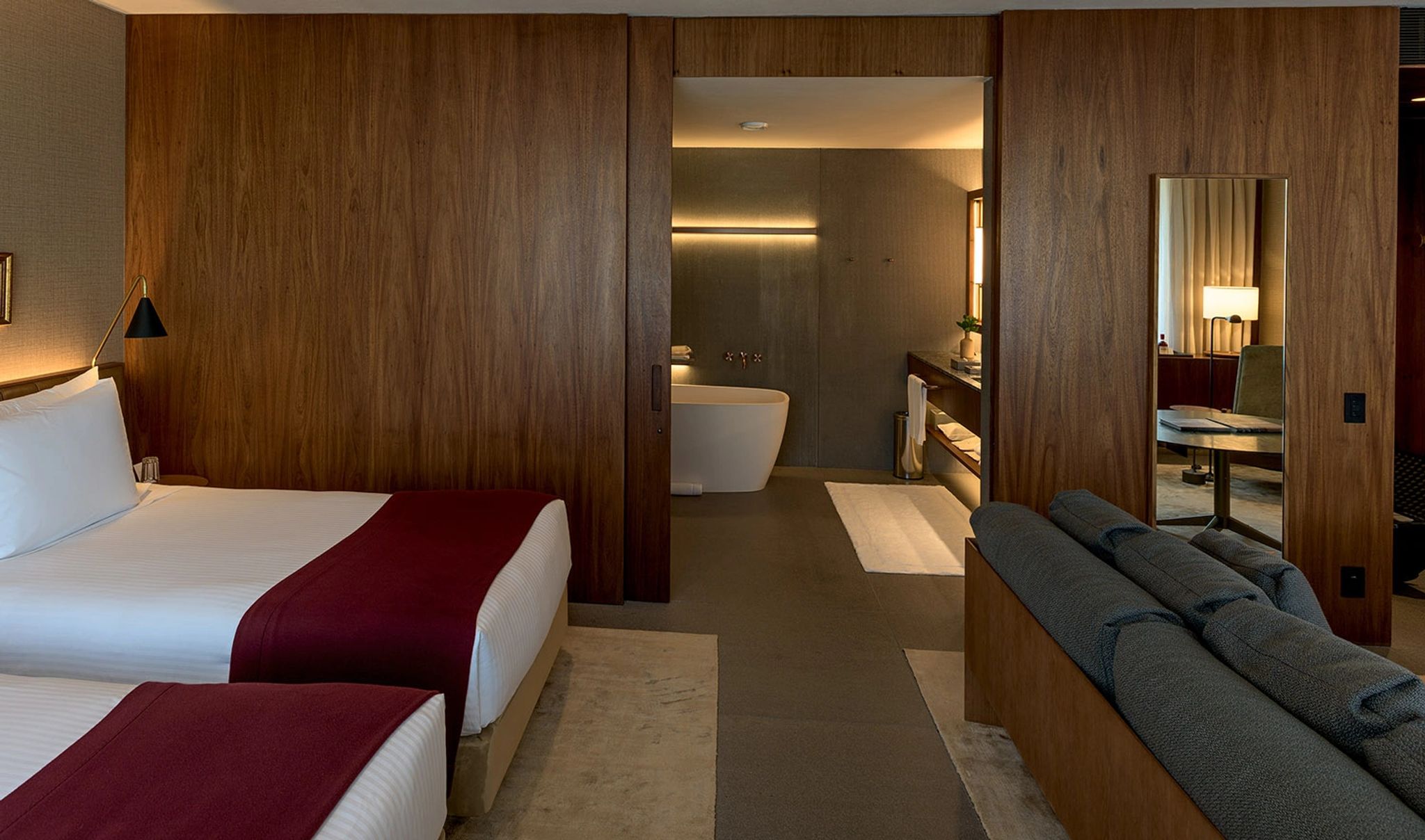 suite de luxo -cama twin - hotel de luxo