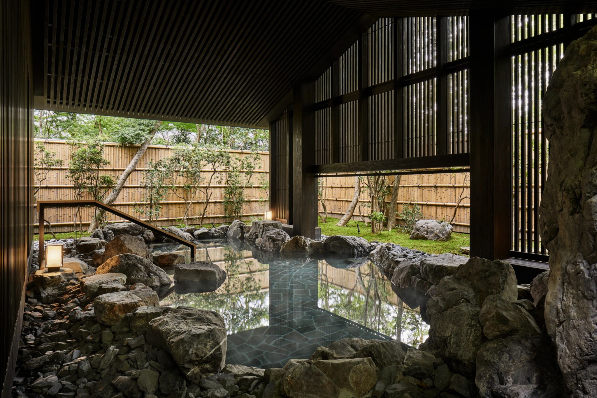 piscina de pedras – aguas termais – onsen japao