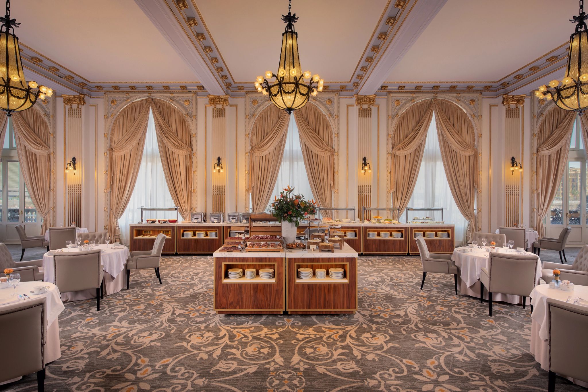 Restaurante Maria Cristina Breakfast buffet de cafe da manha - cafe da manha de hotel - restaurante gourmet