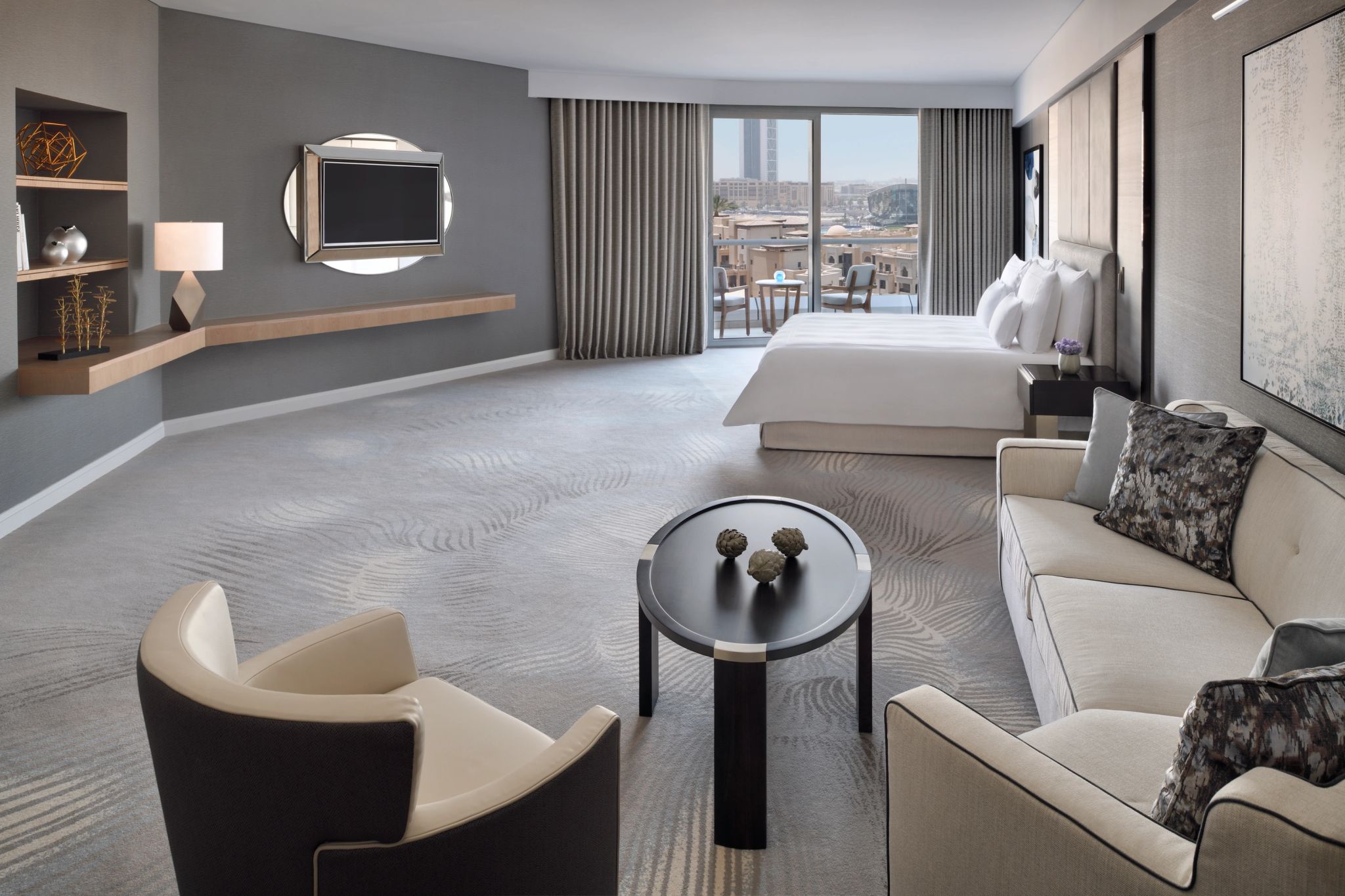Junior Suite quarto luxo - quarto enorme - decoracao moderna