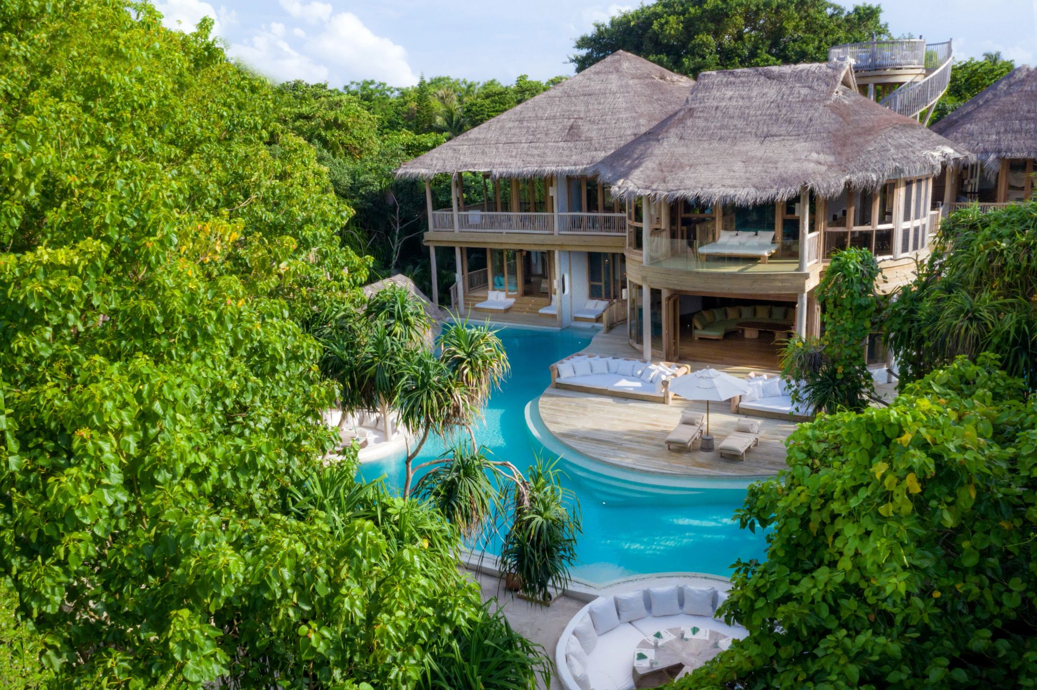 Villa 38 piscina - vila maldivas - hospedagem de hotel