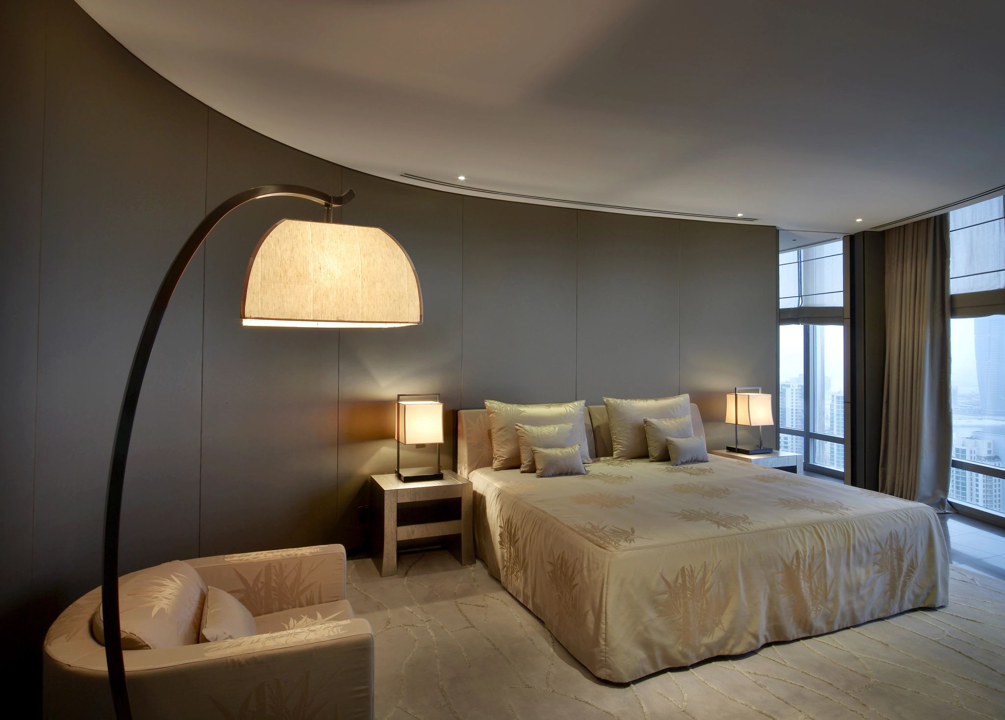 Armani Dubai Suite suite do armani – cama de casal – decoracao moderna