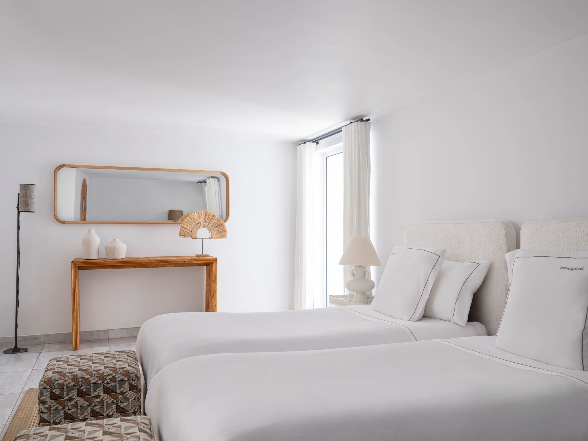 camas twin - quarto para crianças - casa na praia