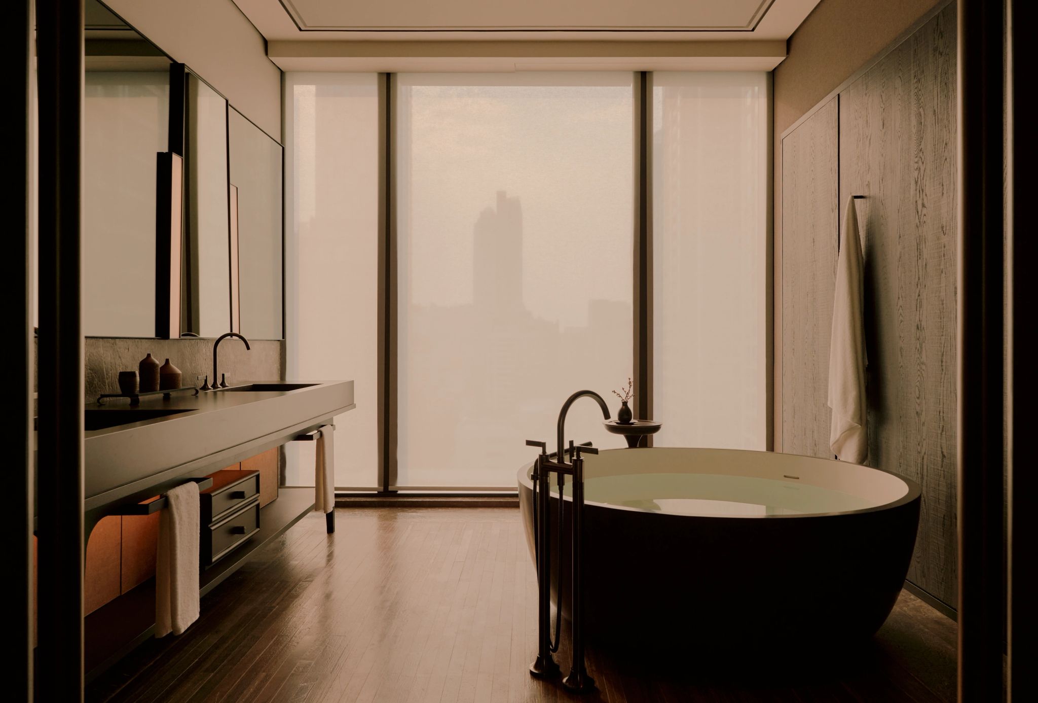 Premier Corner Suite banheira de imersao - banho premium - banho de banheira