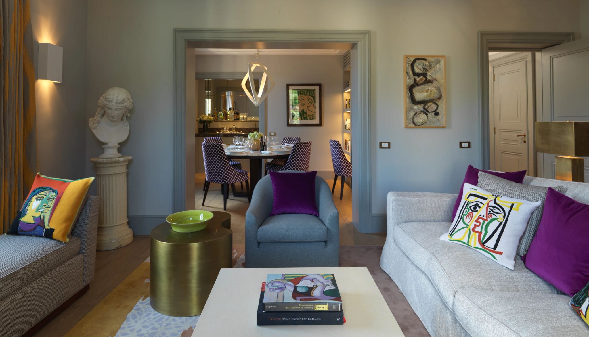 picasso suite - suites hotel de russie - hotel de russie