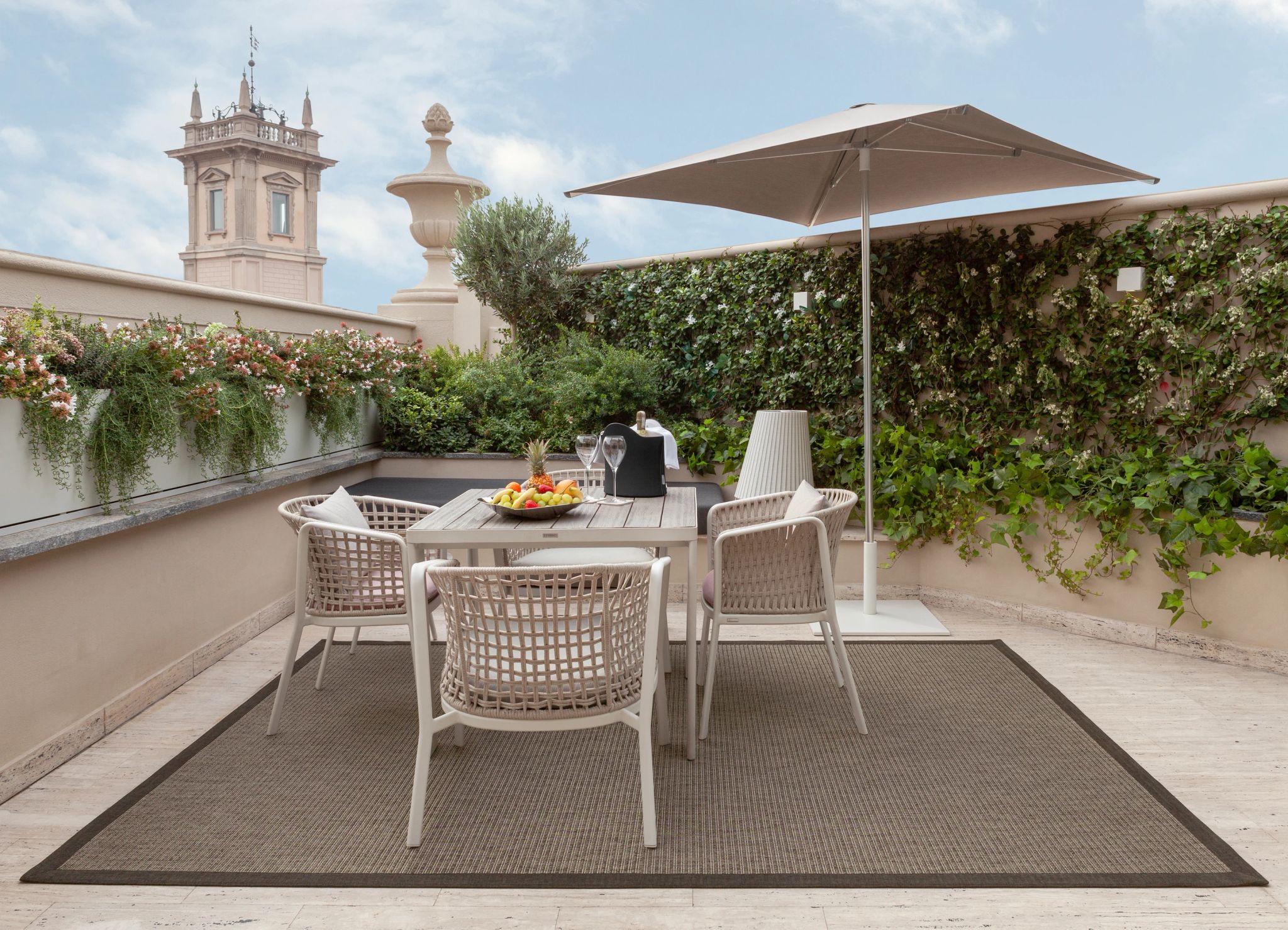 suite com terraço - suite com vista