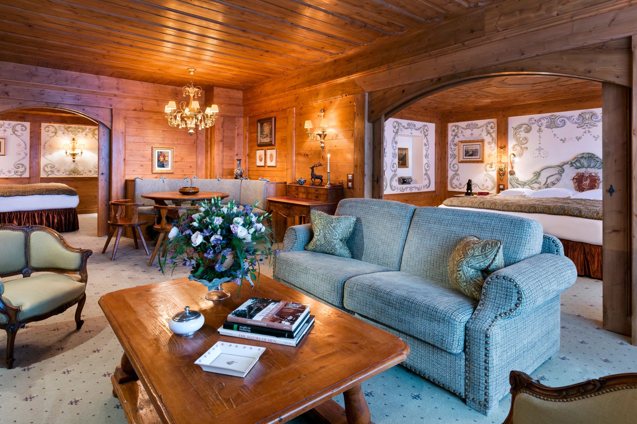 The Suite on the Ski Slopes  suite ampla - decoraçao de luxo – suite com sala