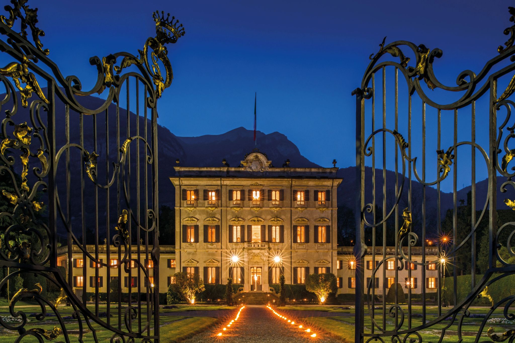 Villa Sola Cabiati arquitetura classica - entrada da vila