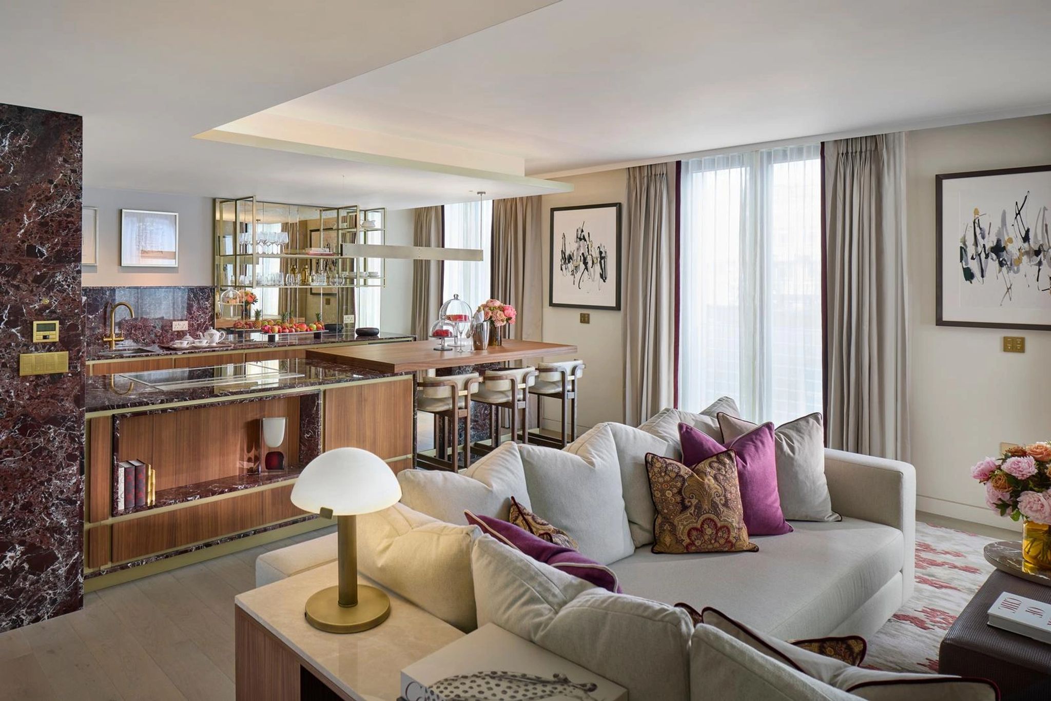 Mayfair Suite sala-estar-independente - sofa-luxo - moveis-sob-medida