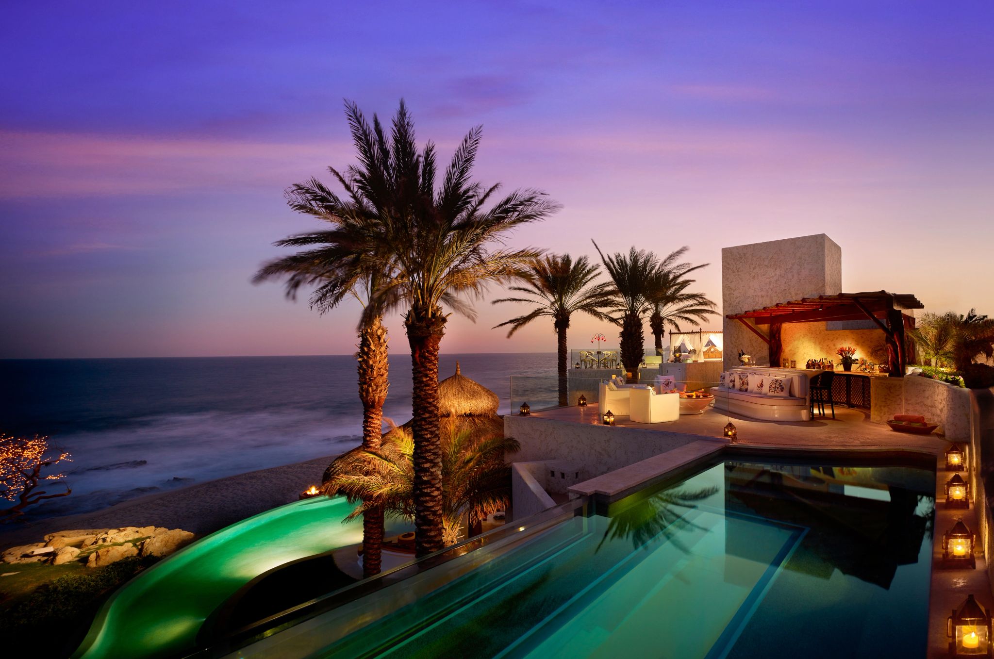 Las Ventanas Al Paraiso, A Rosewood Resort por do sol - piscina vista mar - hotel beira mar - hotel de luxo
