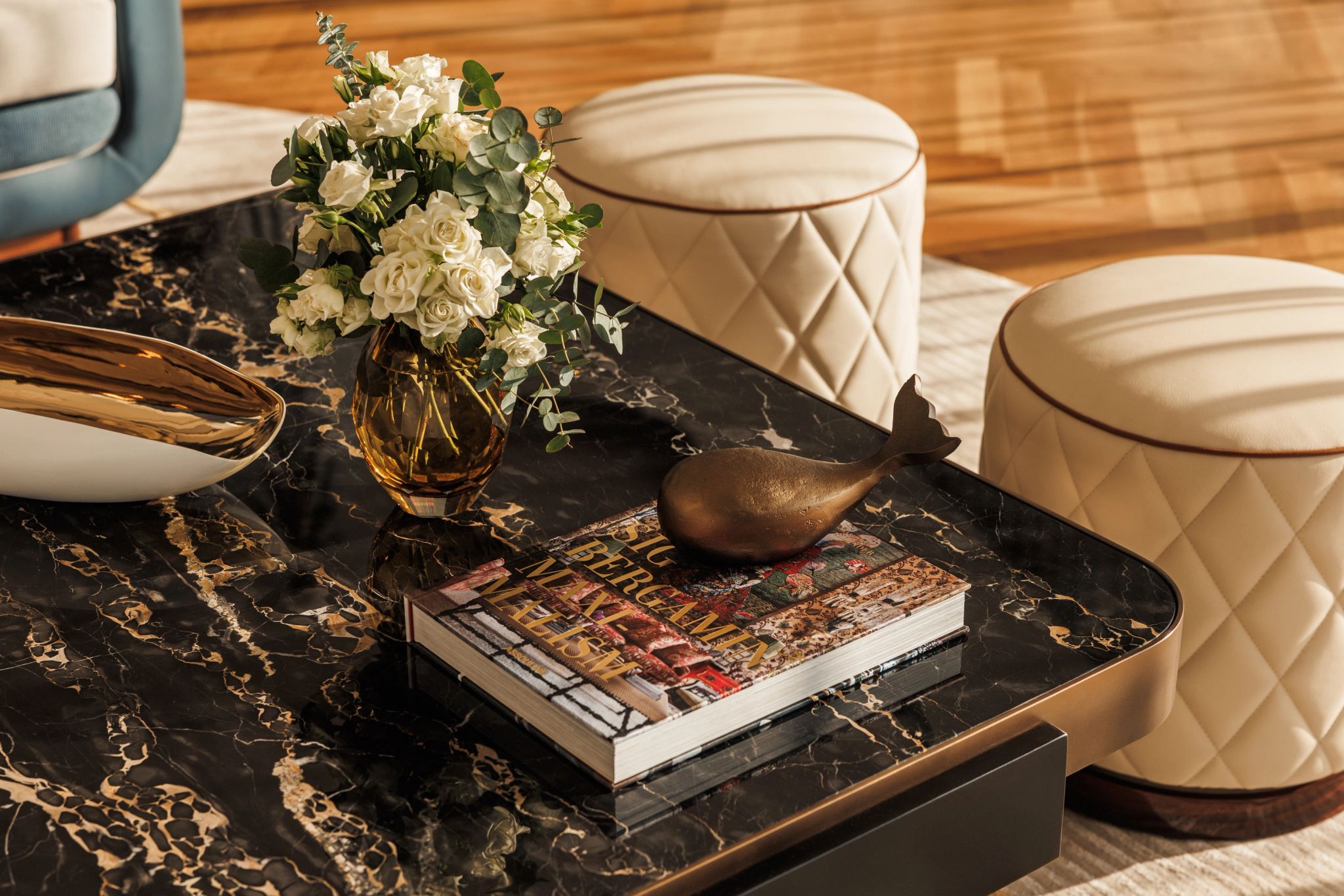 suite de hotel - sala de estar - decoracao premium