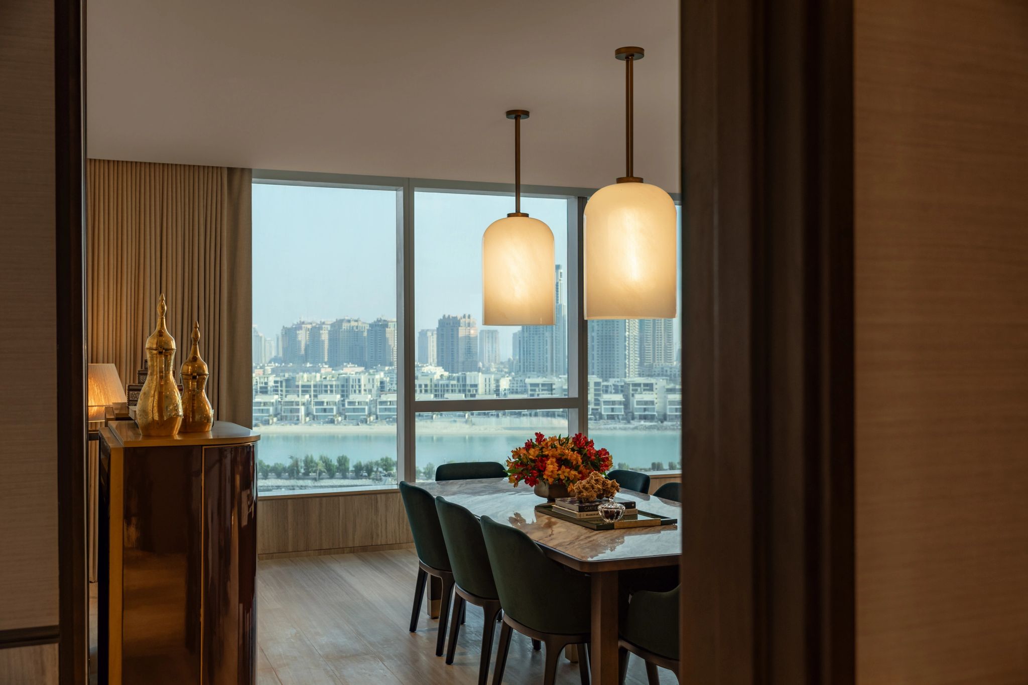 Reef Suite mesa de jantar - jantar privativo jantar vista doha