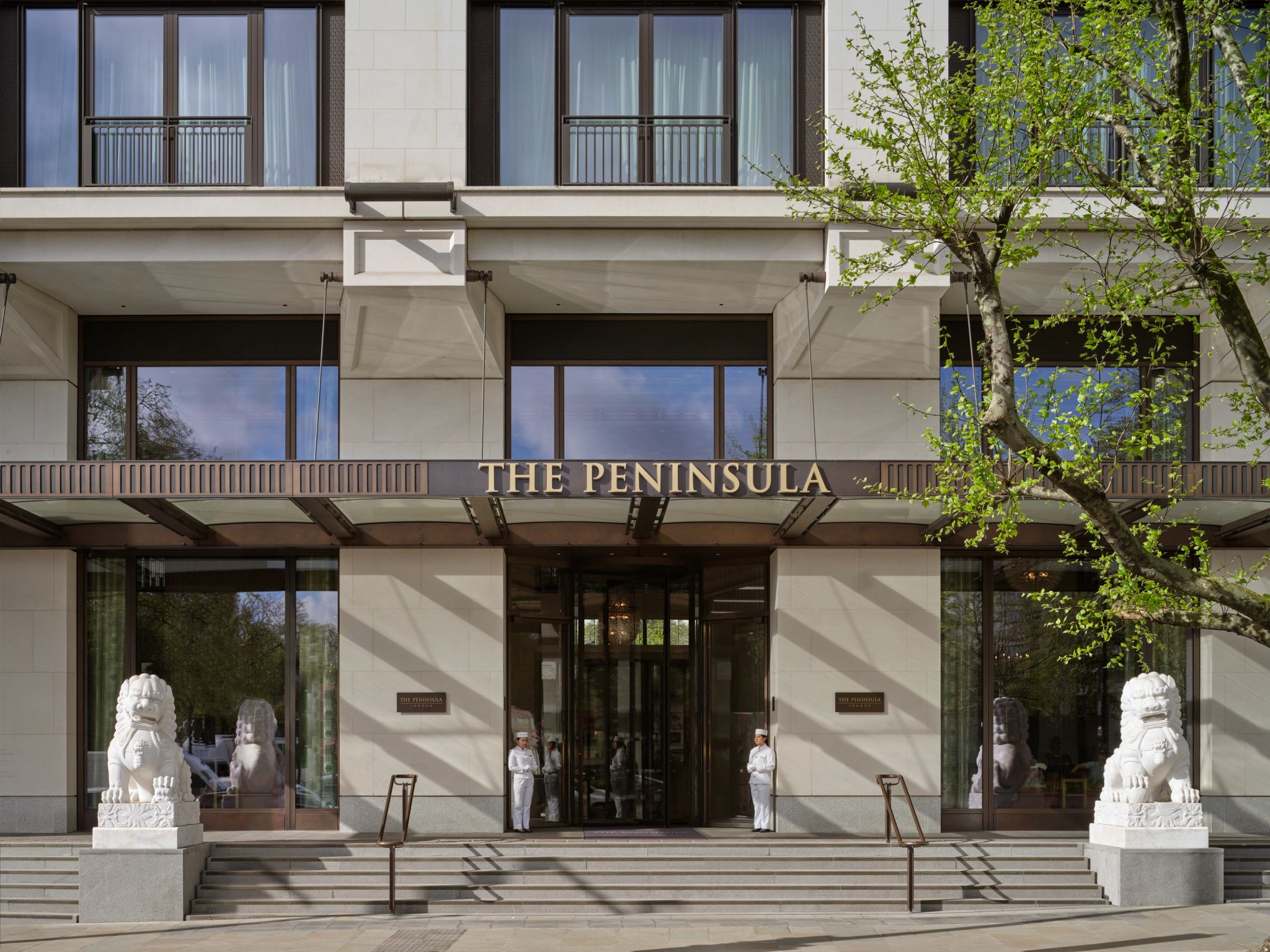 arquitetura moderna – hotel de luxo – the peninsula londres