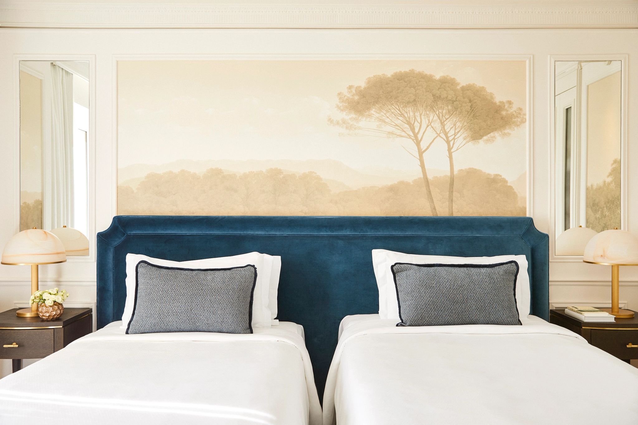 Deluxe Two Twin Courtyard View quarto duplo - cama twin - quarto de hotel